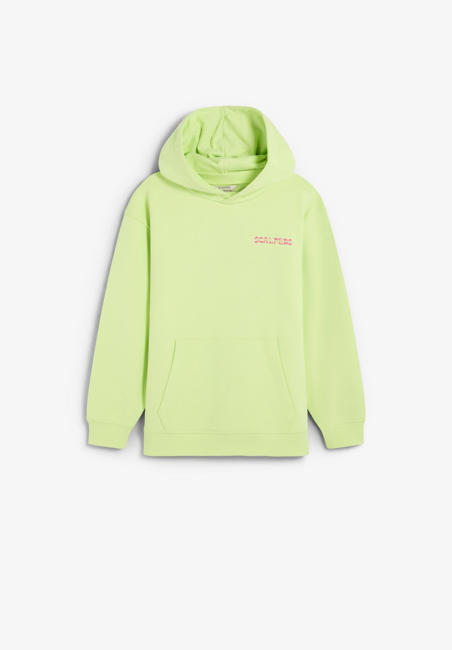 SUDADERA CON CAPUCHA FLÚOR