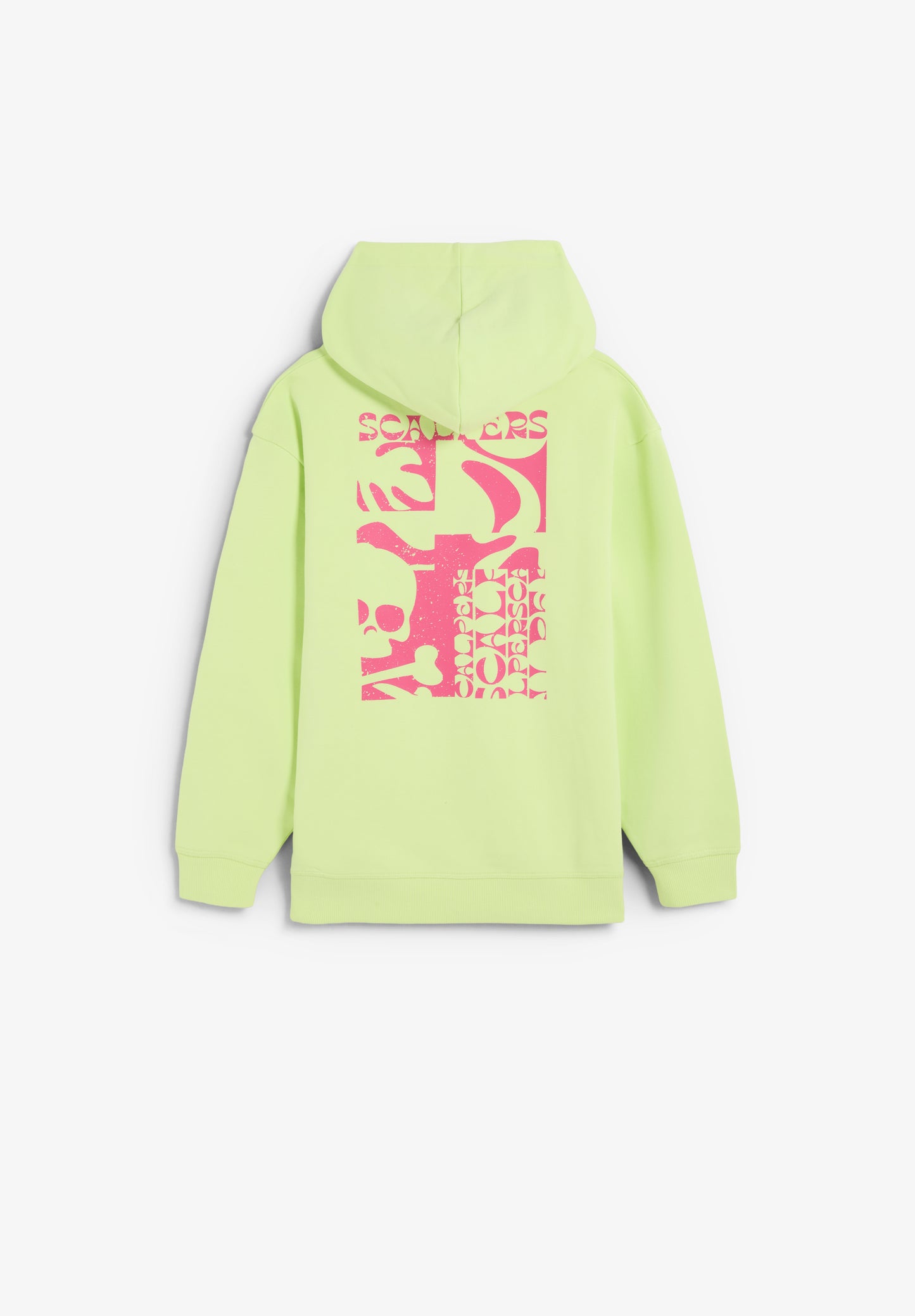 SUDADERA CON CAPUCHA FLÚOR
