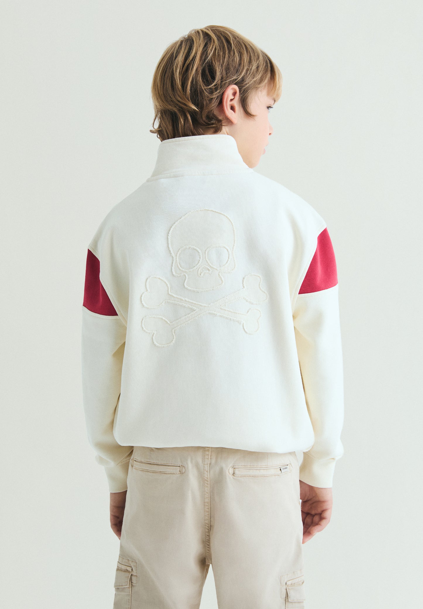 SUDADERA CUELLO ALTO CREMALLERA