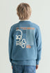 SUDADERA ESTAMPADA CALAVERA