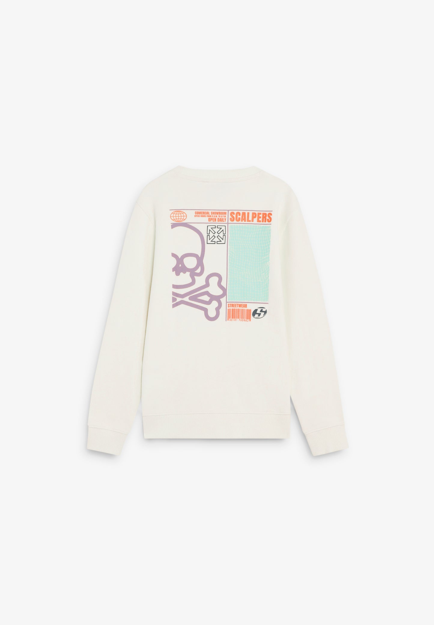 SUDADERA ESTAMPADA CALAVERA