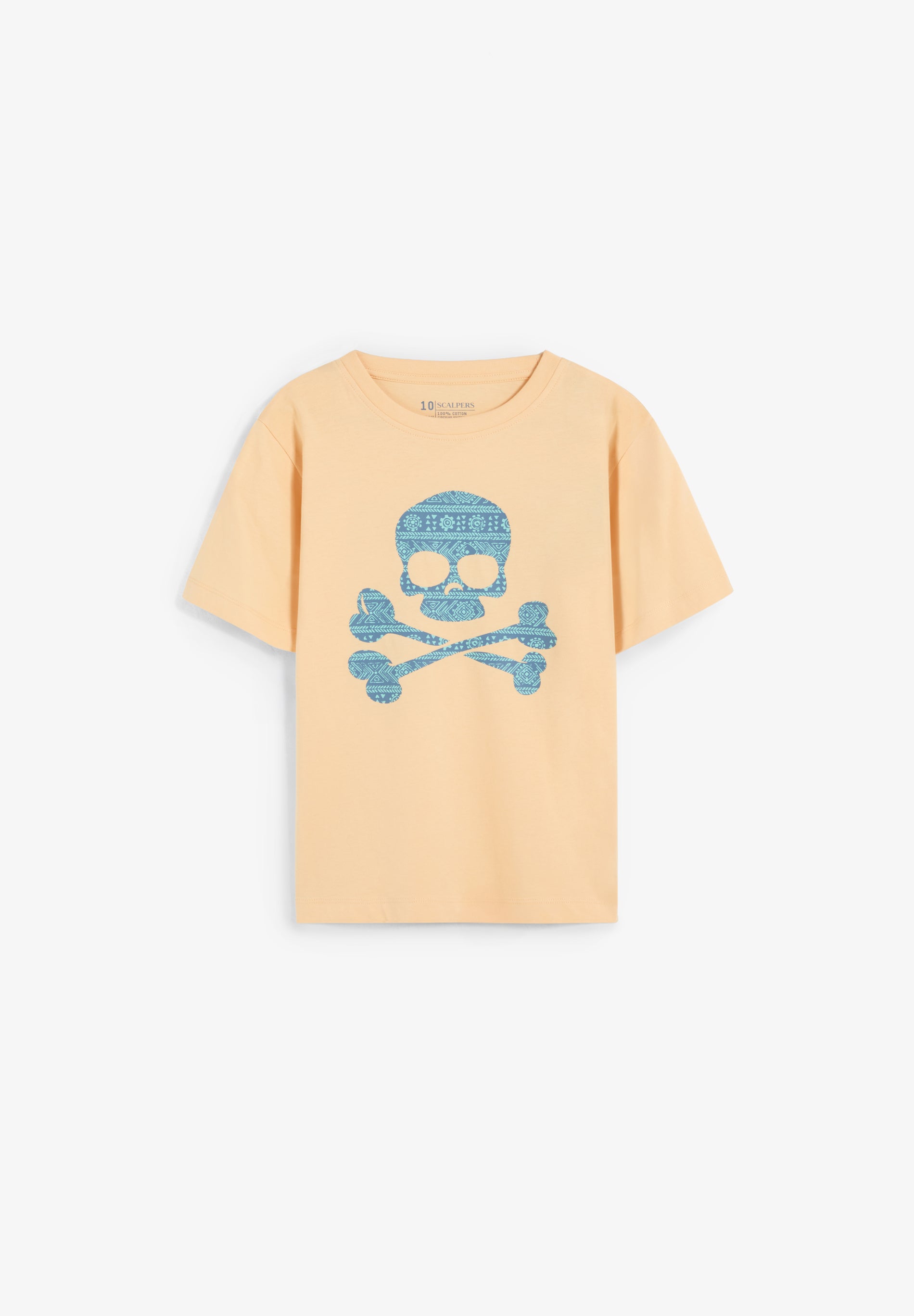 CAMISETA CALAVERA ESTAMPADA