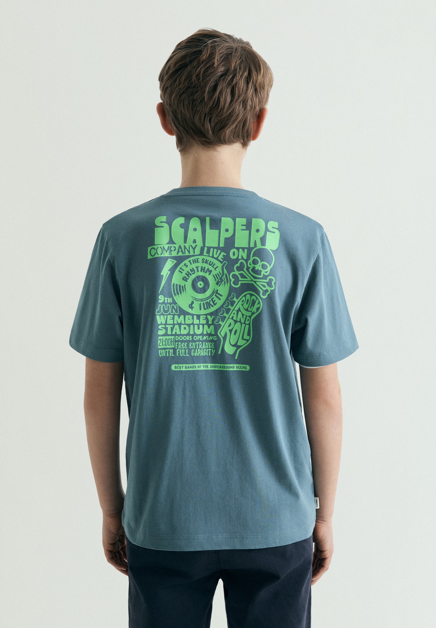 CAMISETA ESTAMPADO ROCK