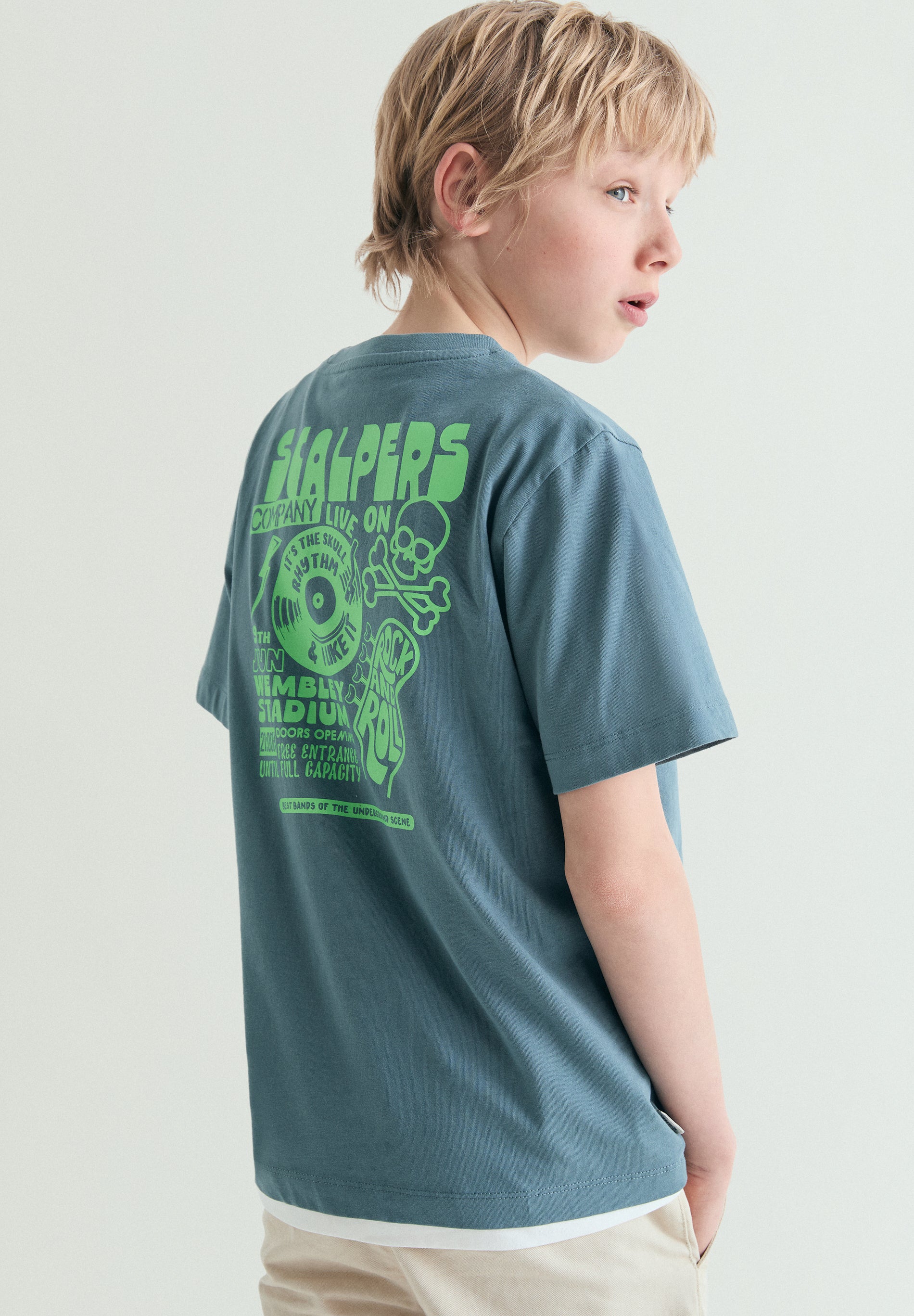 CAMISETA ESTAMPADO ROCK