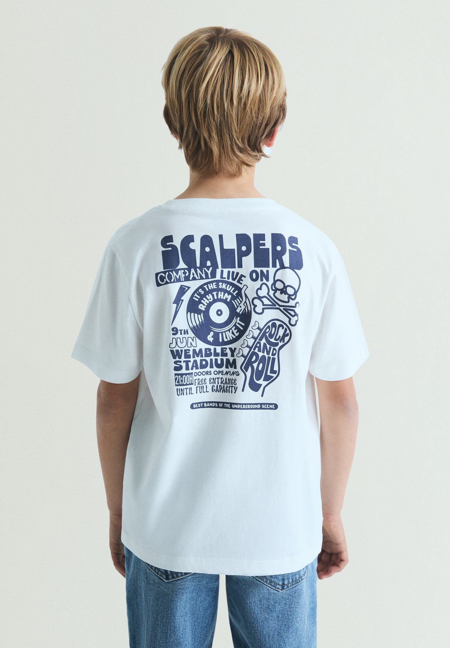 CAMISETA ESTAMPADO ROCK