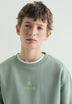 SUDADERA PRINT TRASERO BOLSILLO
