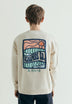 SUDADERA PRINT TRASERO BOLSILLO