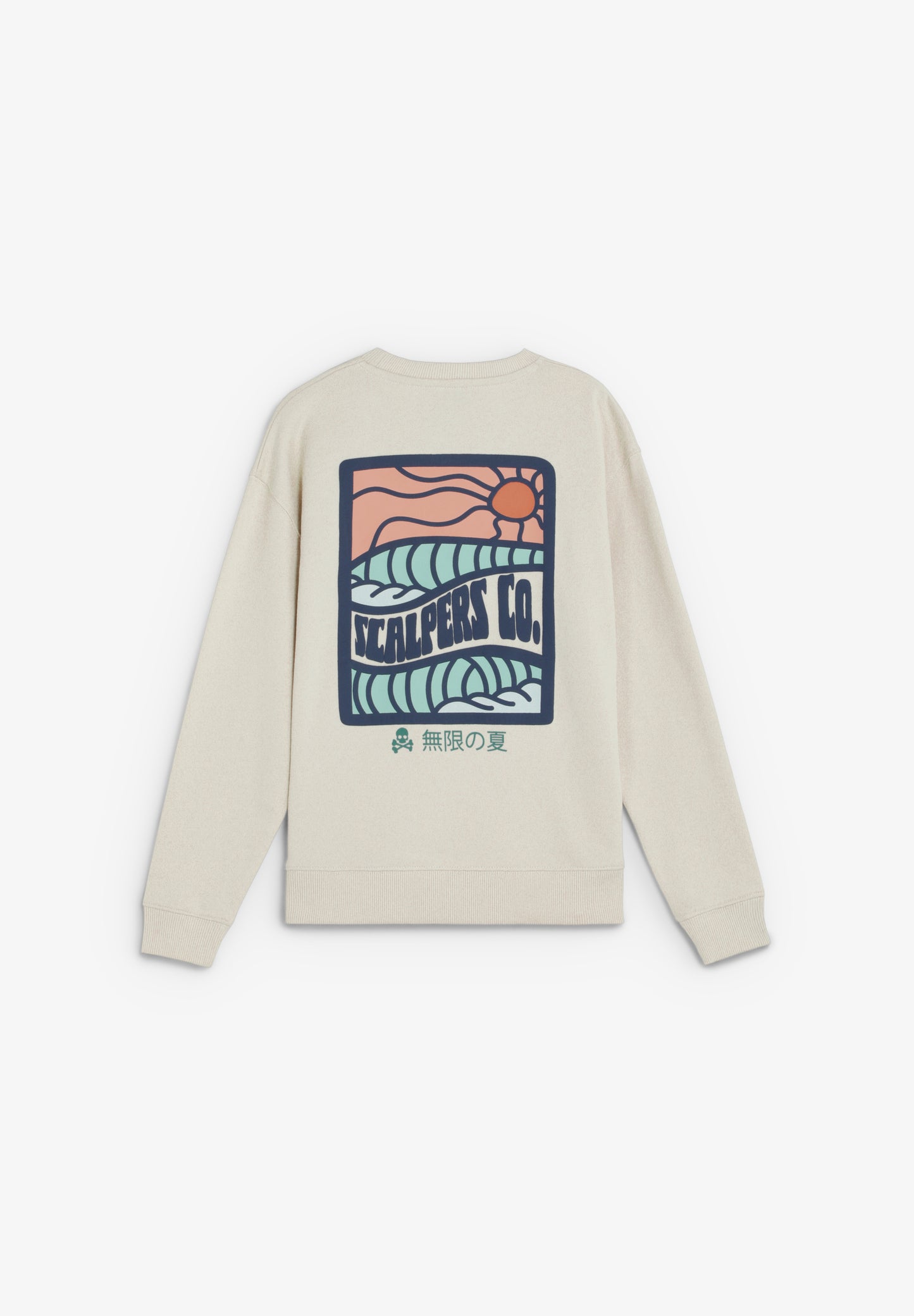 SUDADERA PRINT TRASERO BOLSILLO