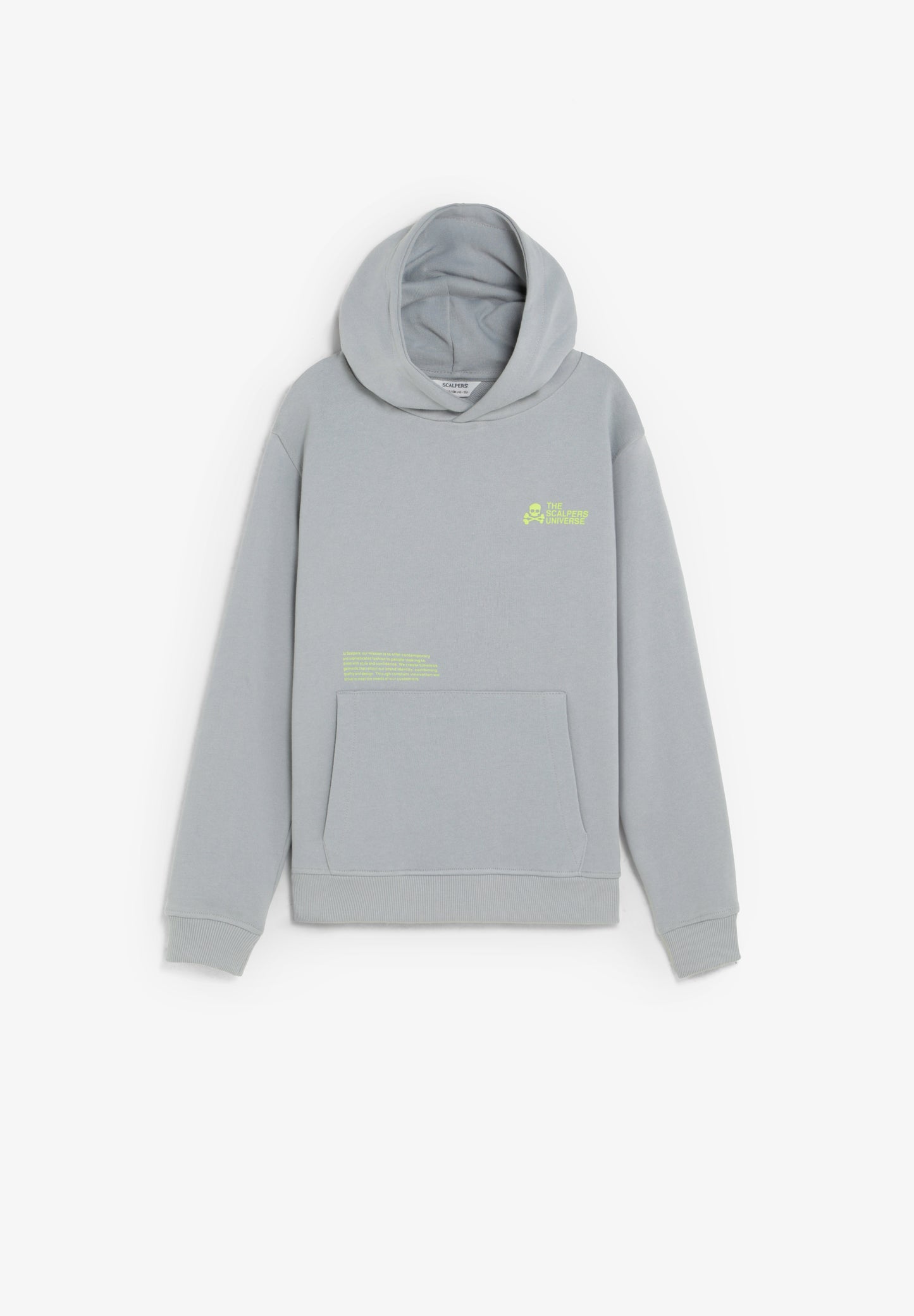 SUDADERA CON CAPUCHA ESTAMPADO CALAVERA