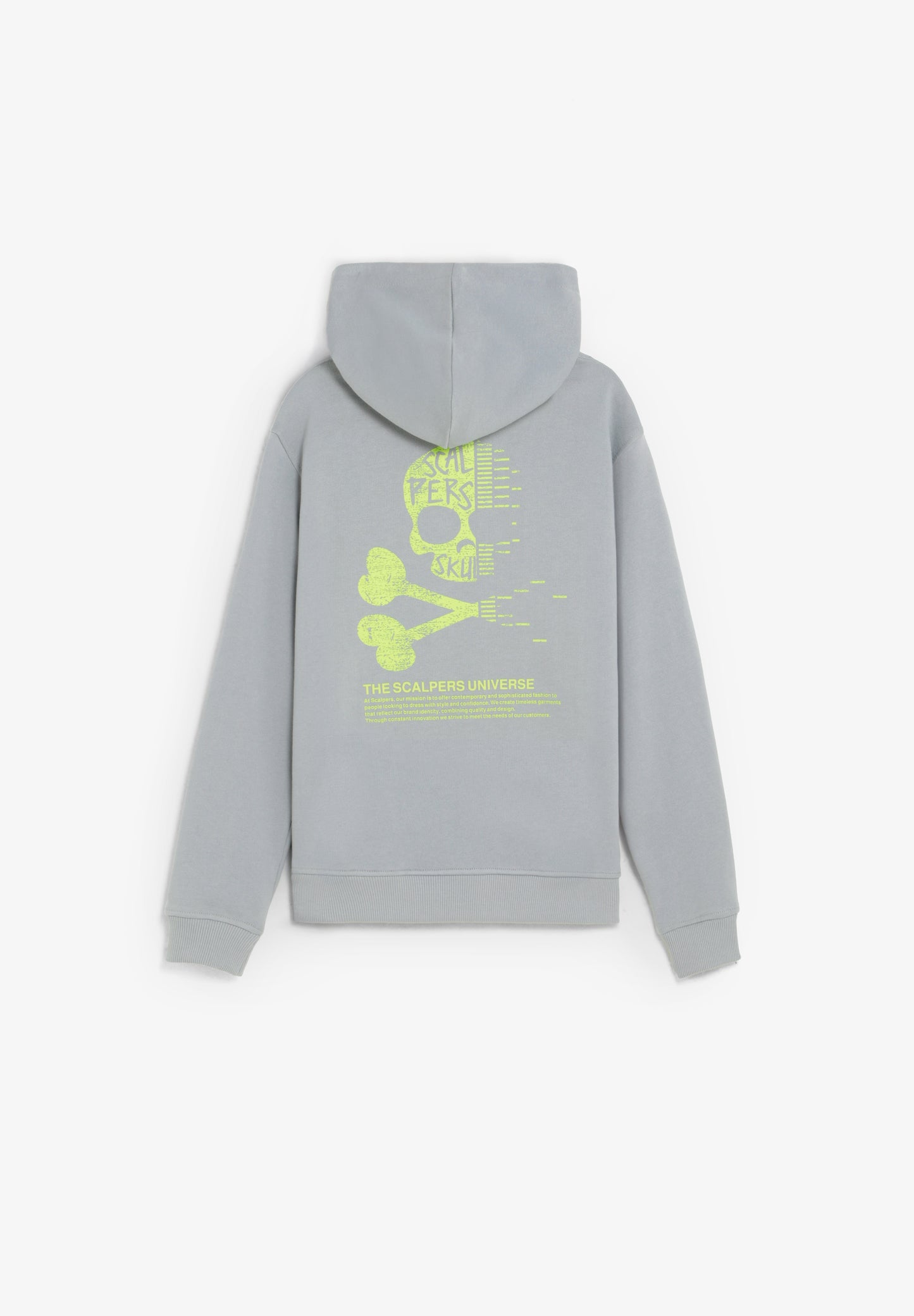 SUDADERA CON CAPUCHA ESTAMPADO CALAVERA