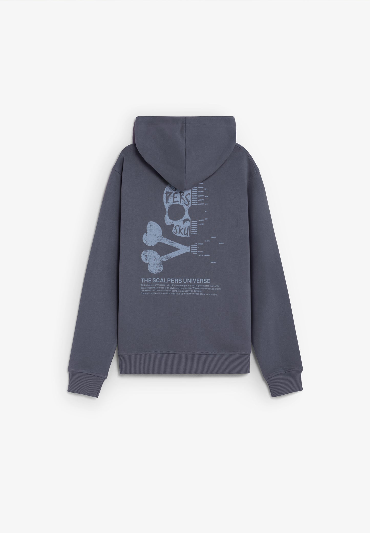 SUDADERA CON CAPUCHA ESTAMPADO CALAVERA