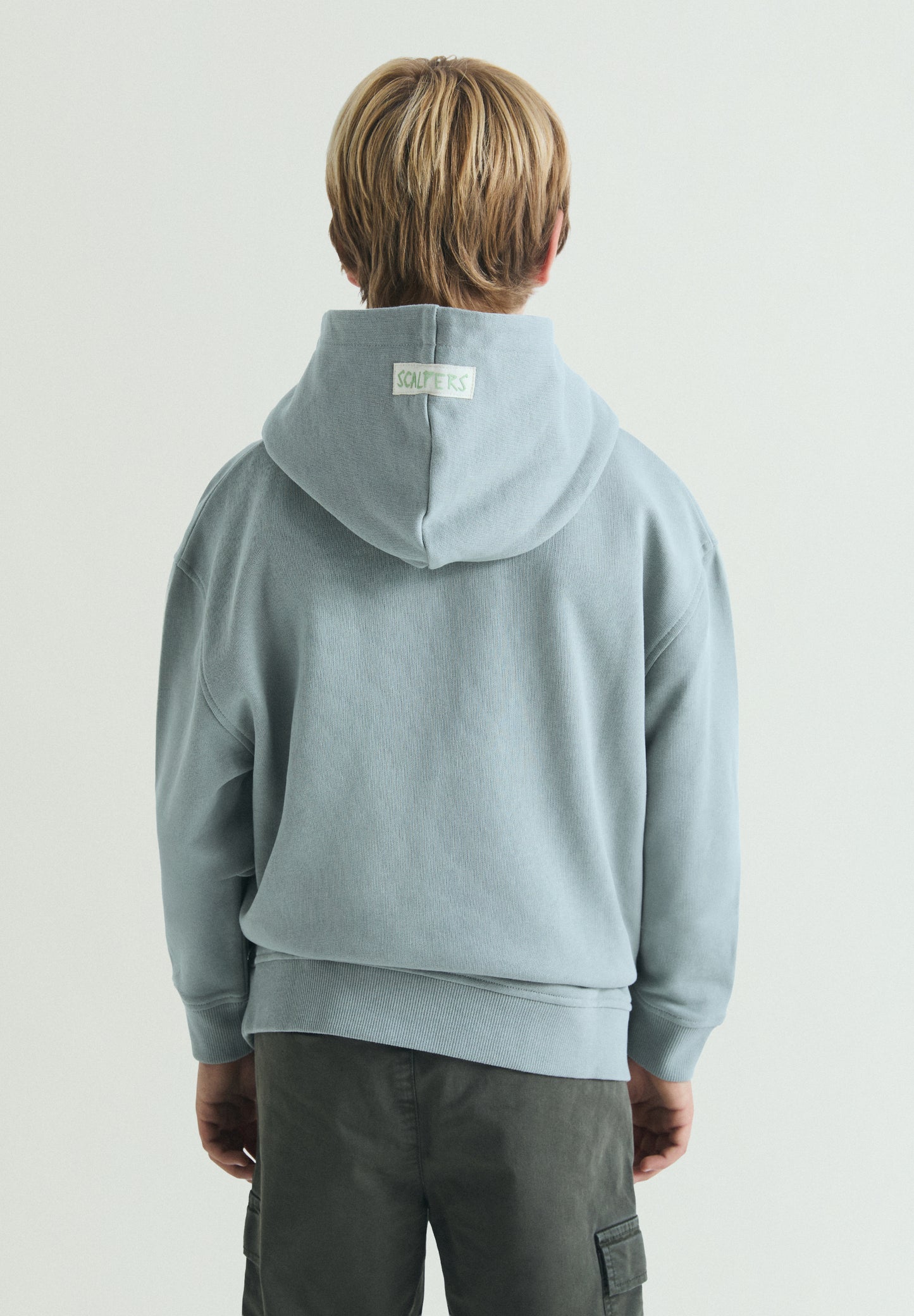 SUDADERA CON CAPUCHA ESTAMPADO PLAYA