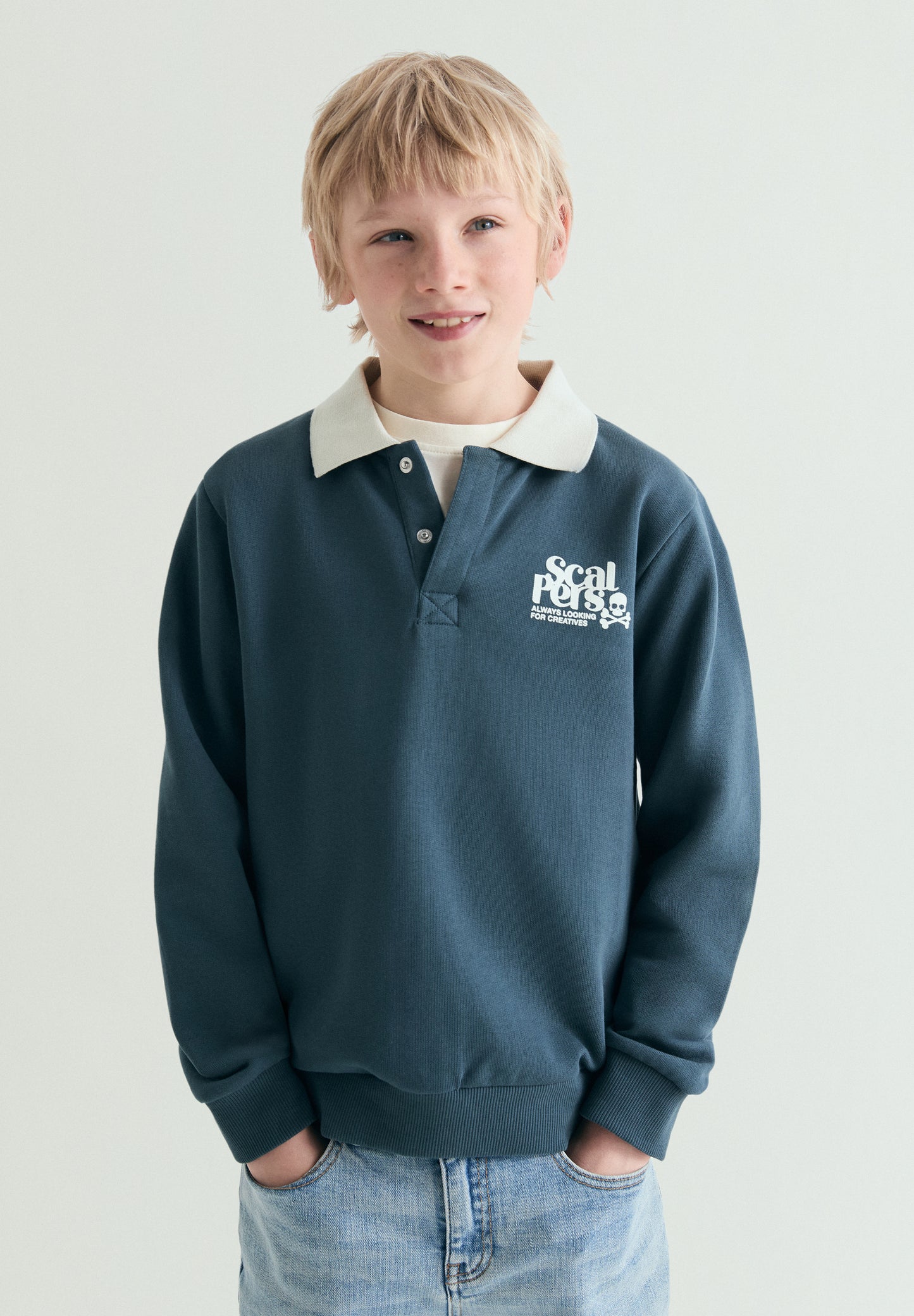 SUDADERA ESTILO POLO