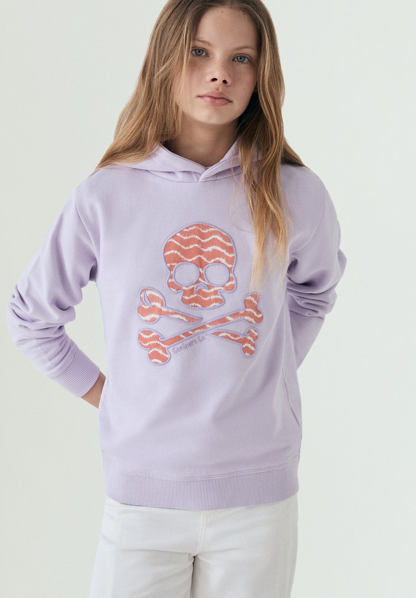 SUDADERA CON CAPUCHA CALAVERA