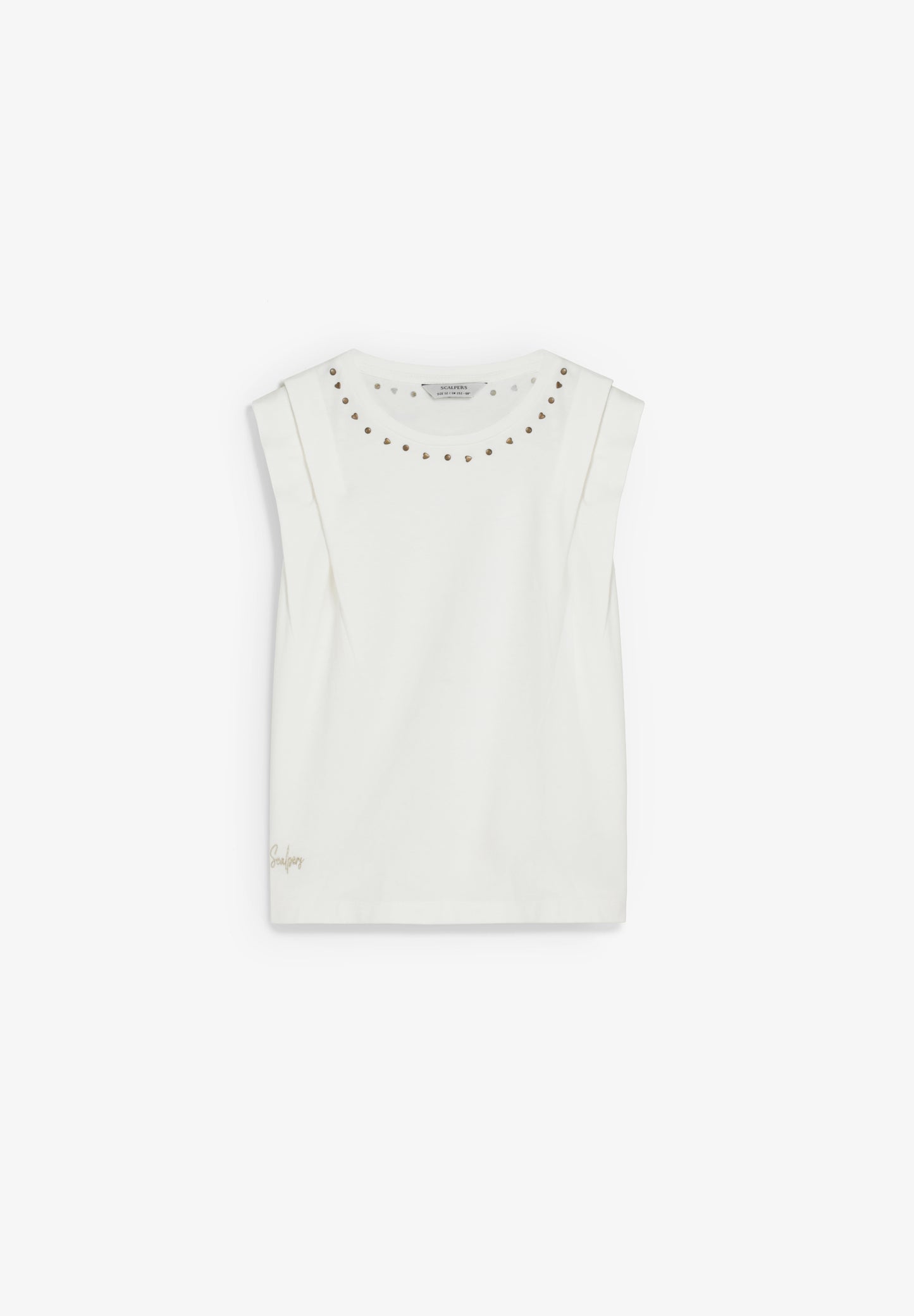 CAMISETA MANGA SISA TACHUELAS