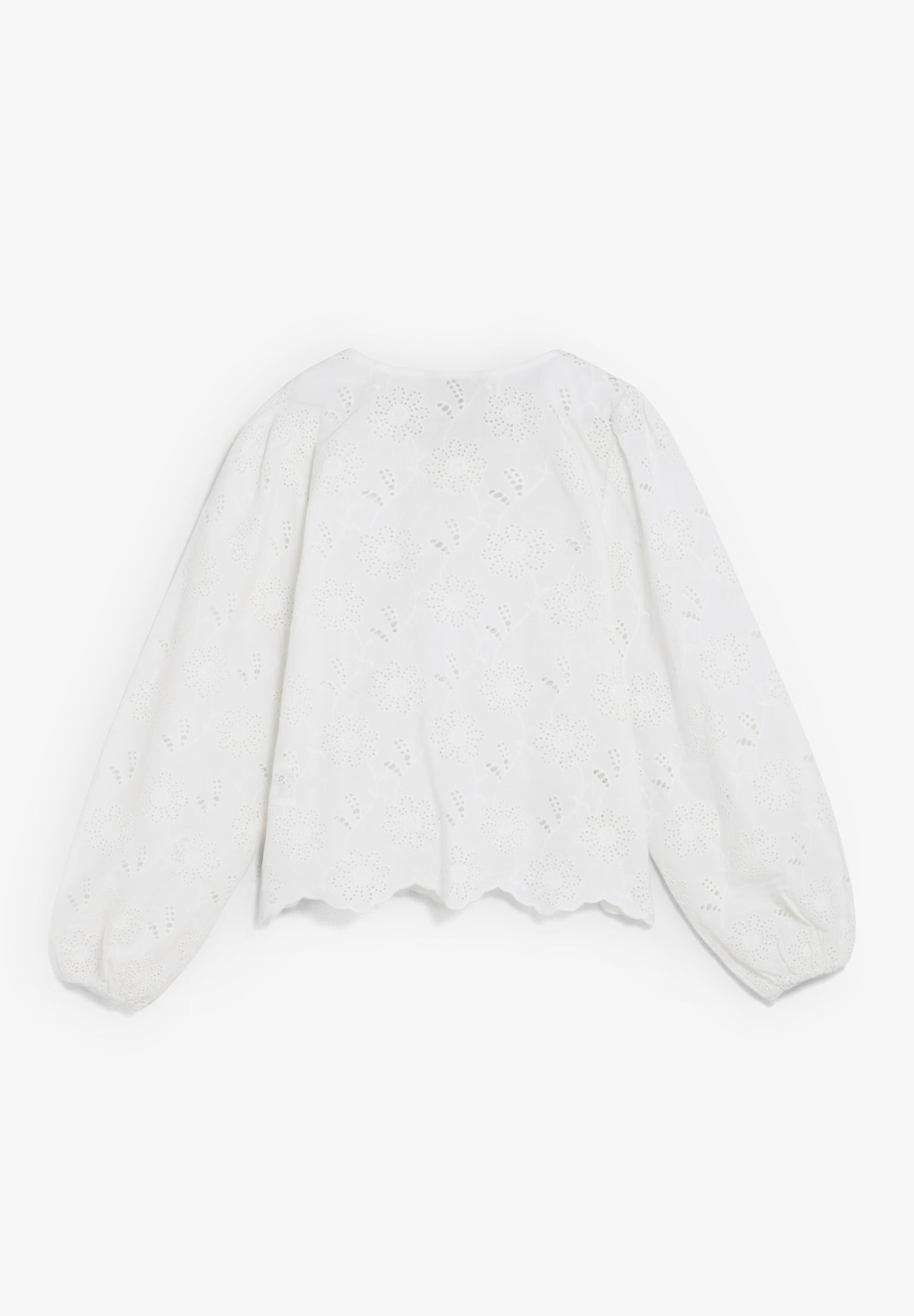 BLUSA PERFORADA BOTONES