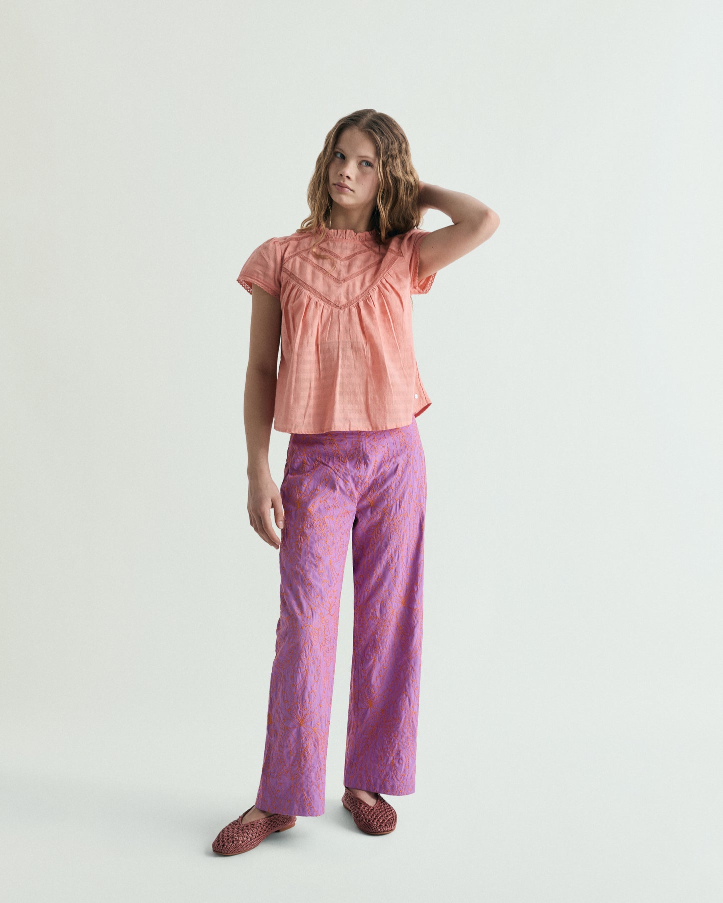 BLUSA DE ALGODÓN BORDADOS