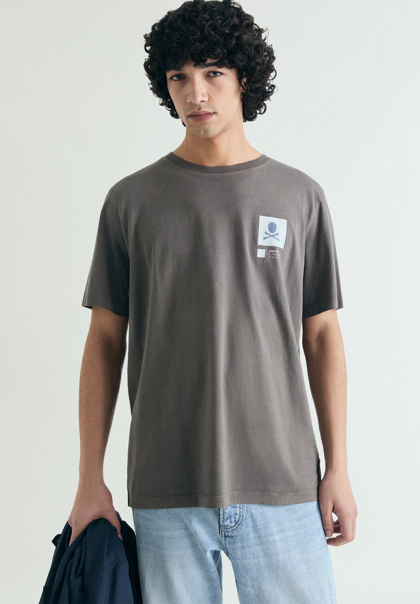 CAMISETA ESTAMPADA EFECTO LAVADO
