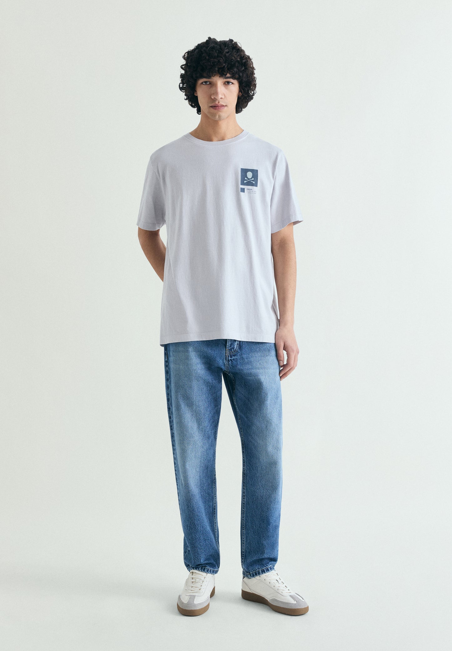 CAMISETA ESTAMPADA EFECTO LAVADO