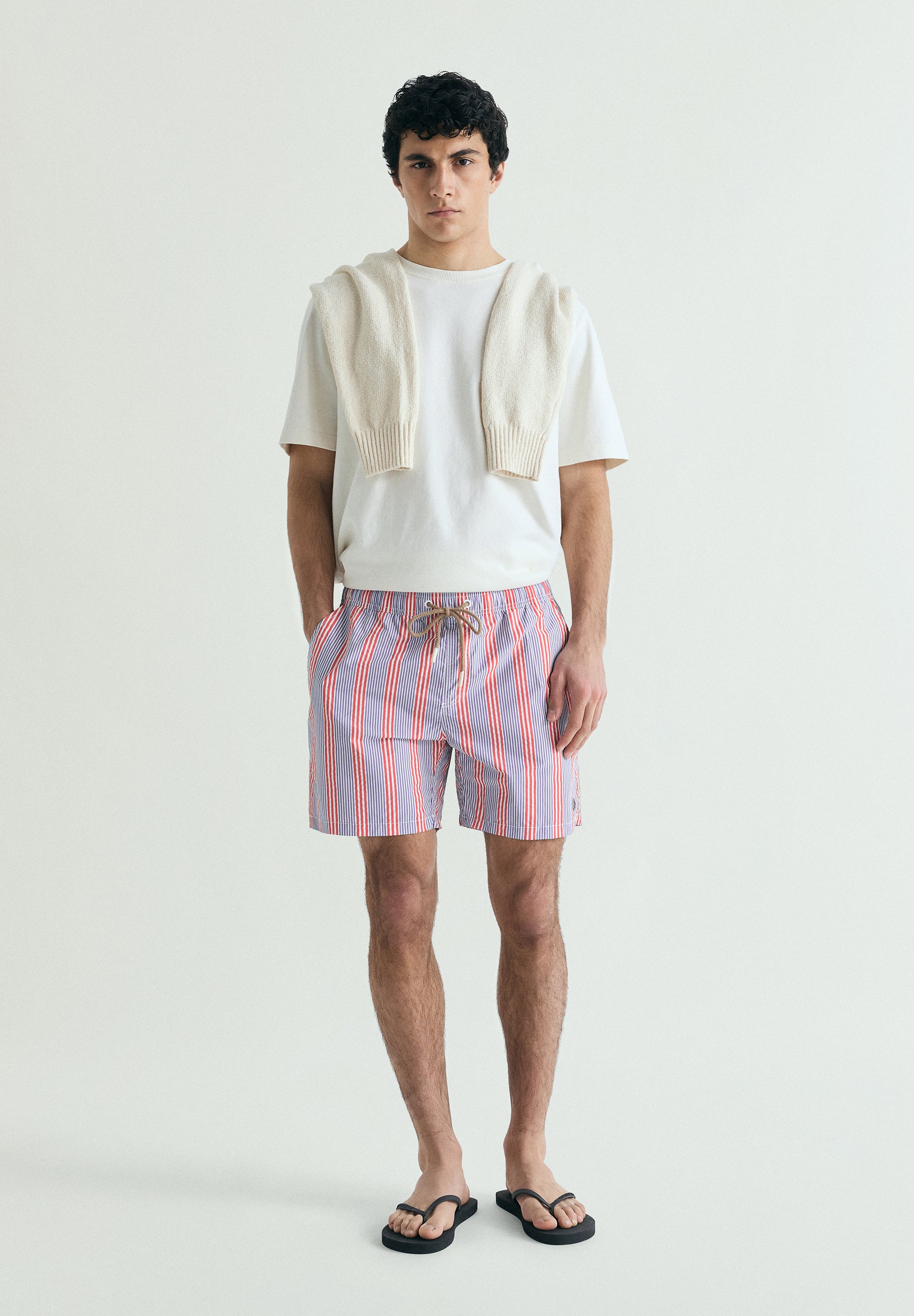 BAÑADOR ESTAMPADO RAYAS