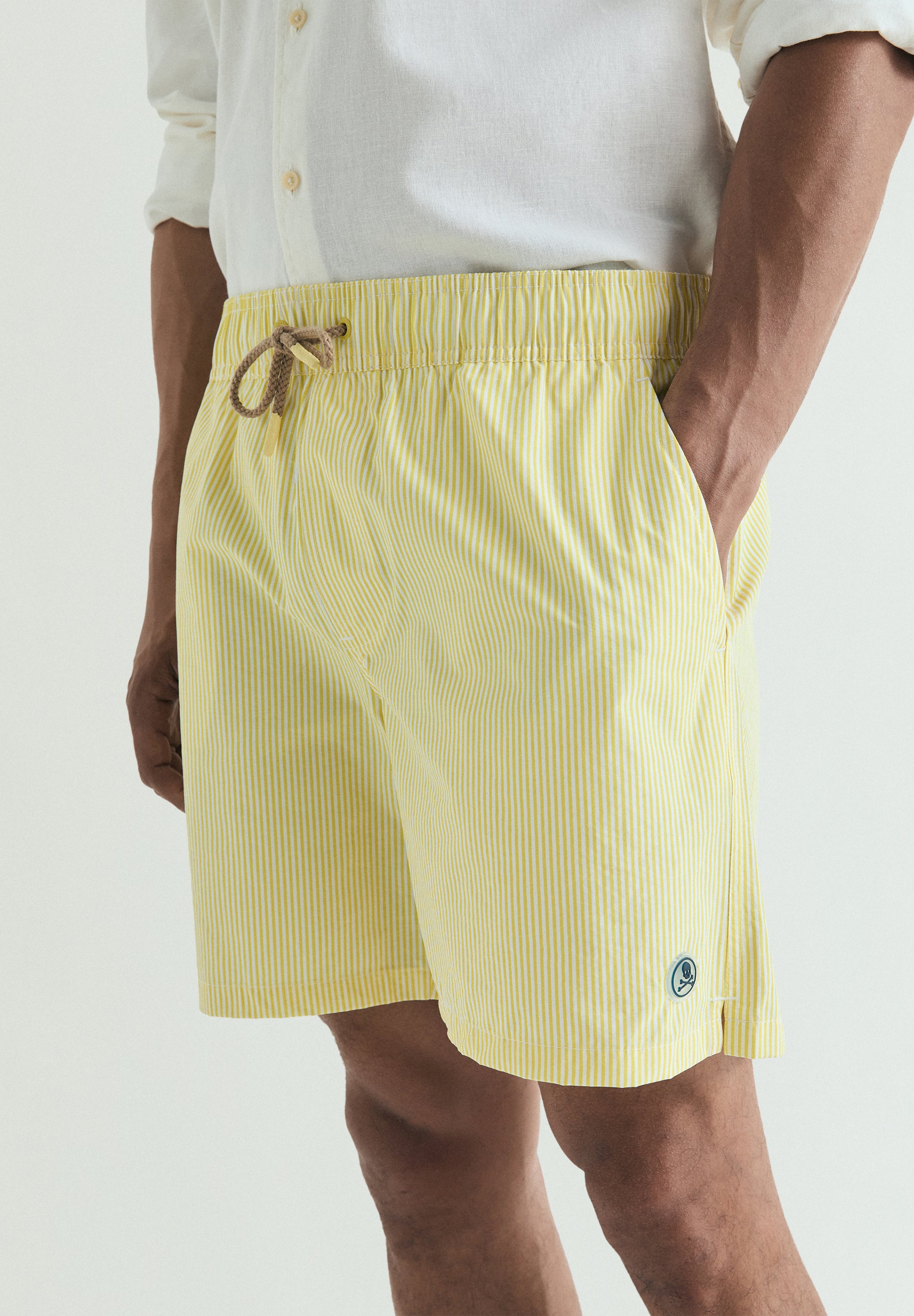 BAÑADOR ESTAMPADO RAYAS