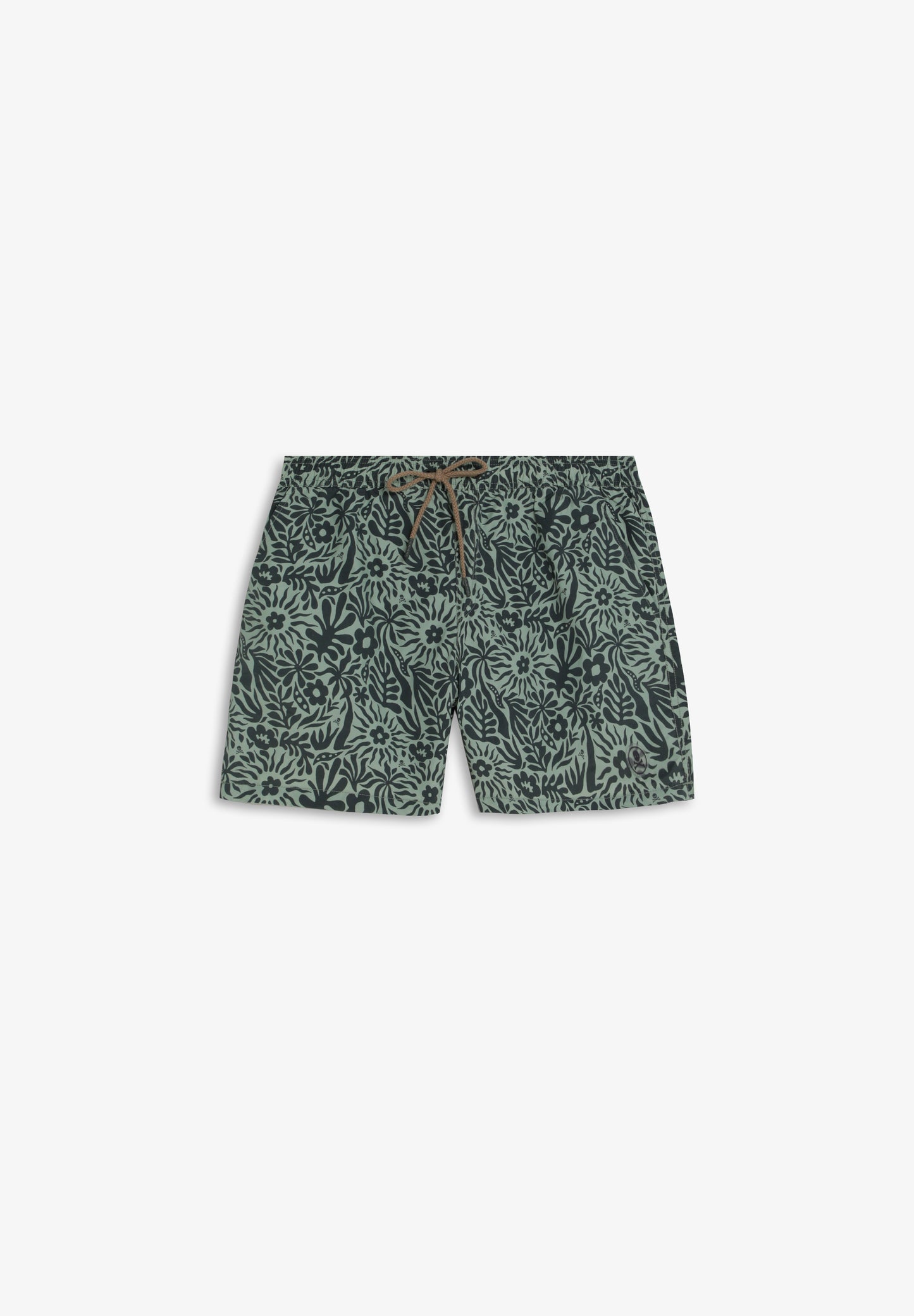 SCSKULL FLOWERS SWIMSUIT