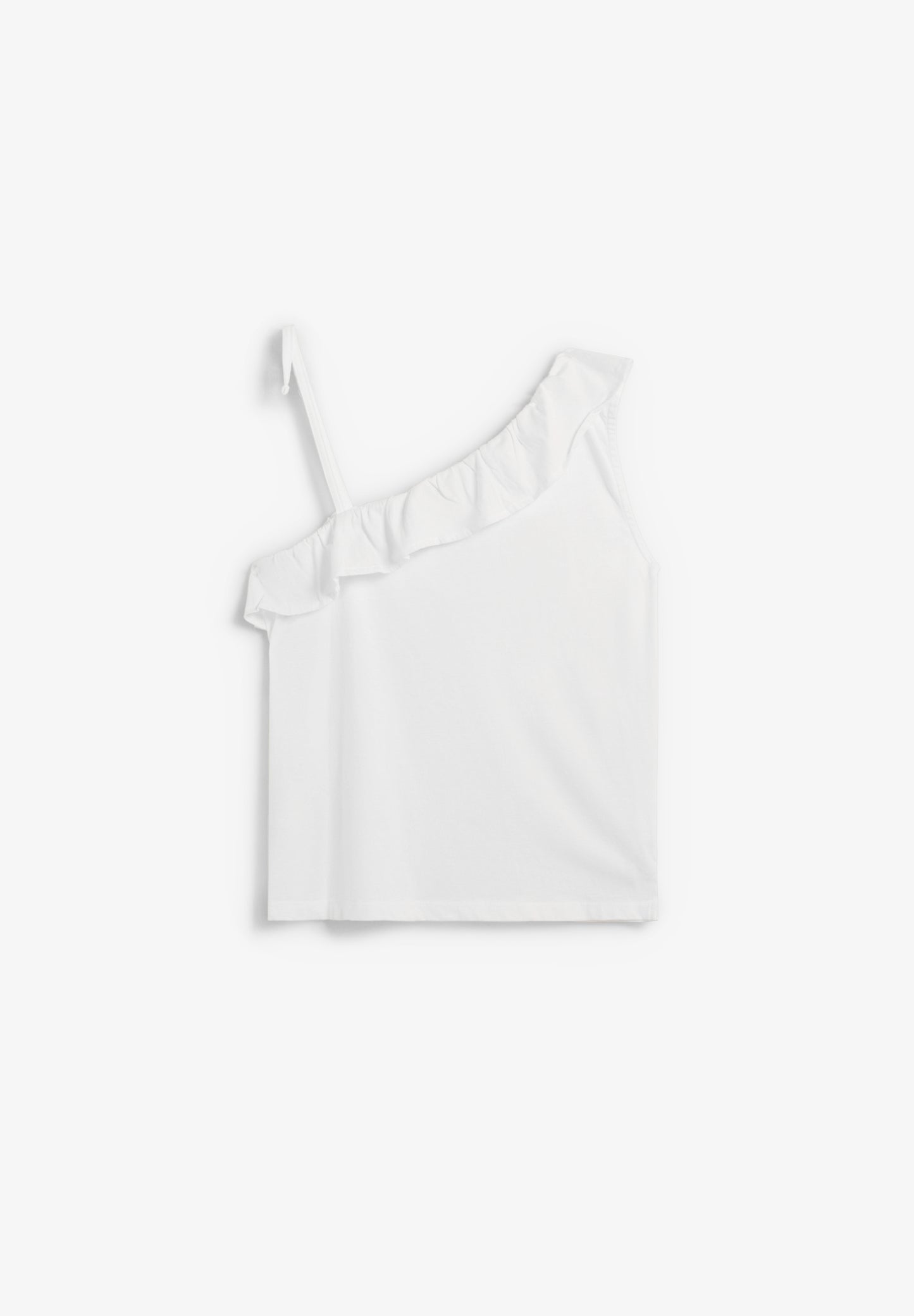CAMISETA ASIMÉTRICA VOLANTE