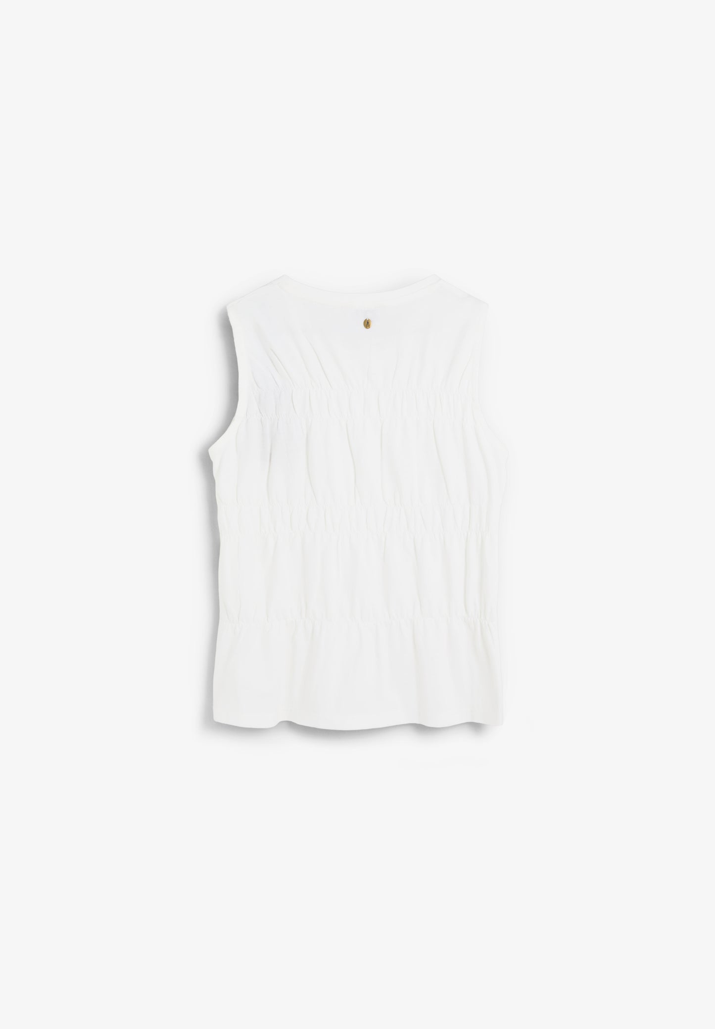 CAMISETA FRUNCES ALGODÓN