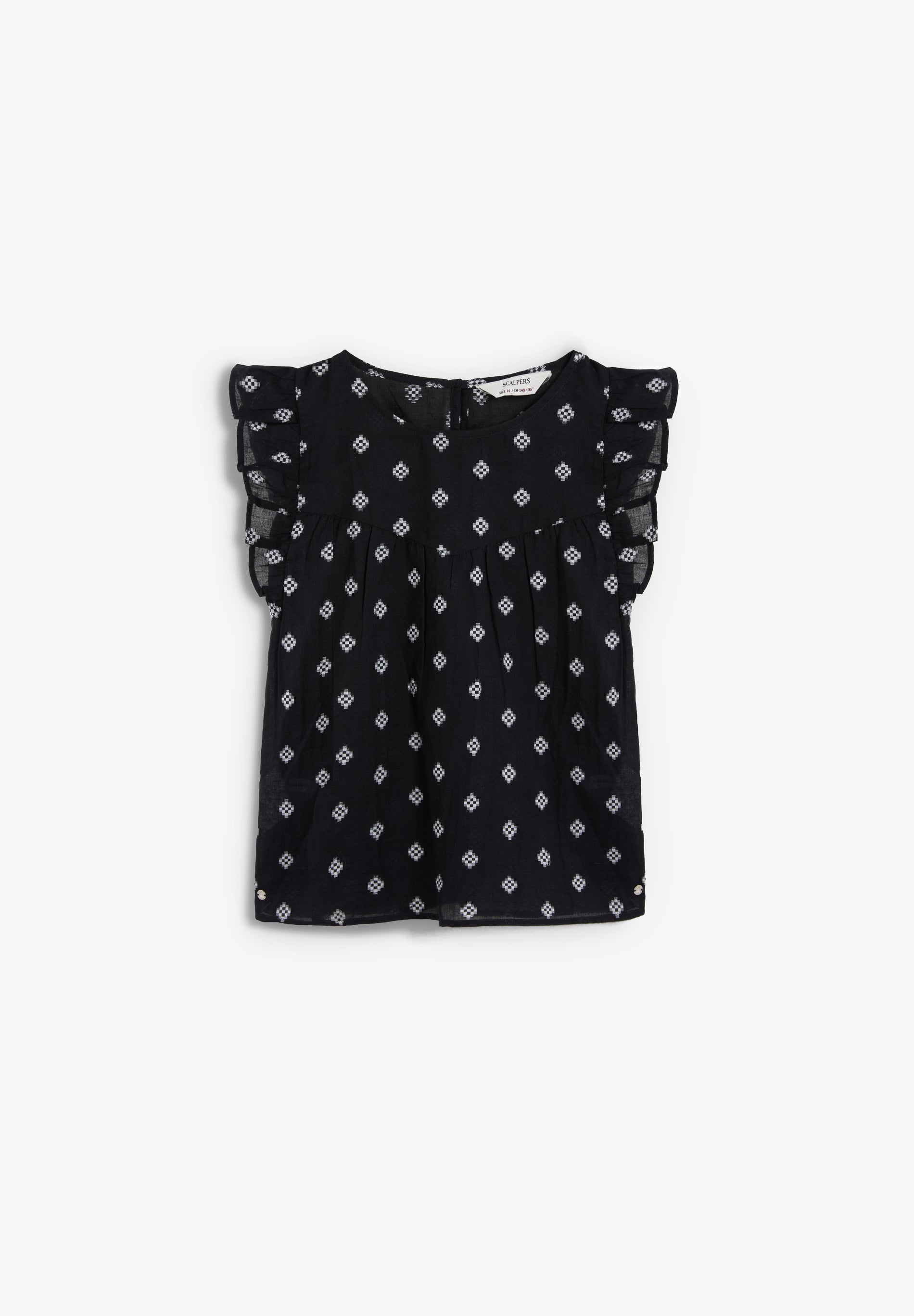 BLUSA JACQUARD MANGA SISA