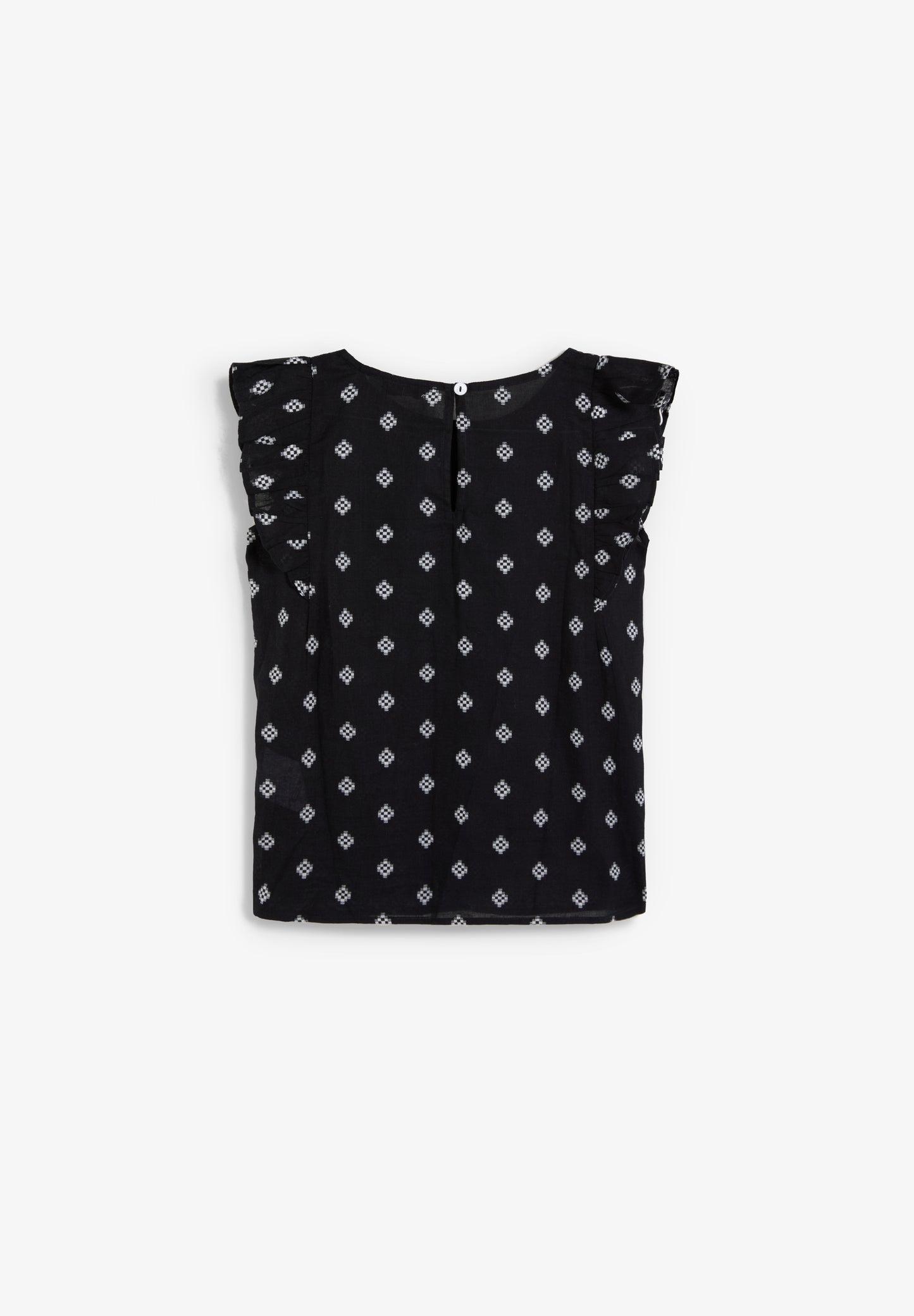 BLUSA JACQUARD MANGA SISA