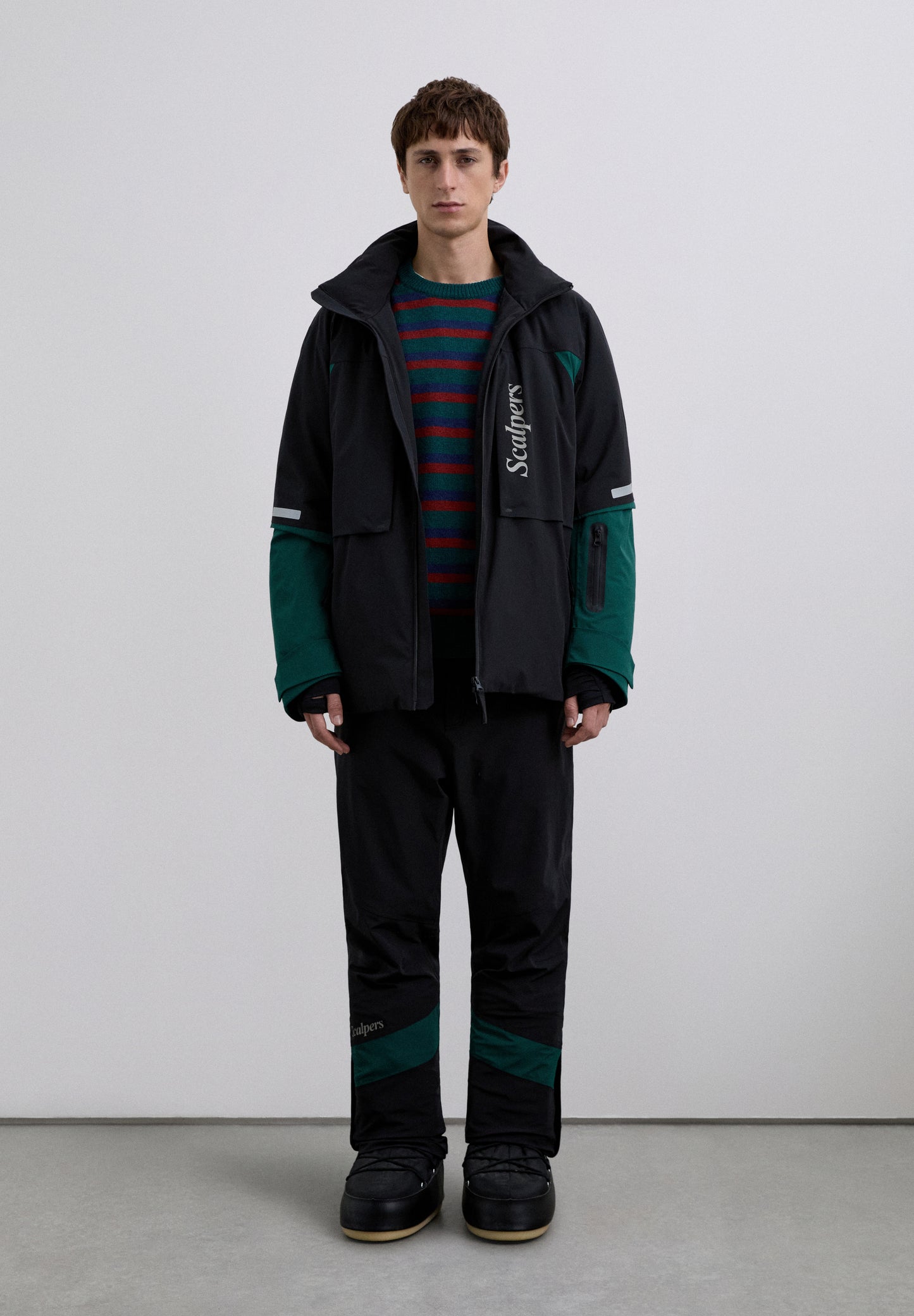 CHAQUETA DE ESQUÍ BICOLOR