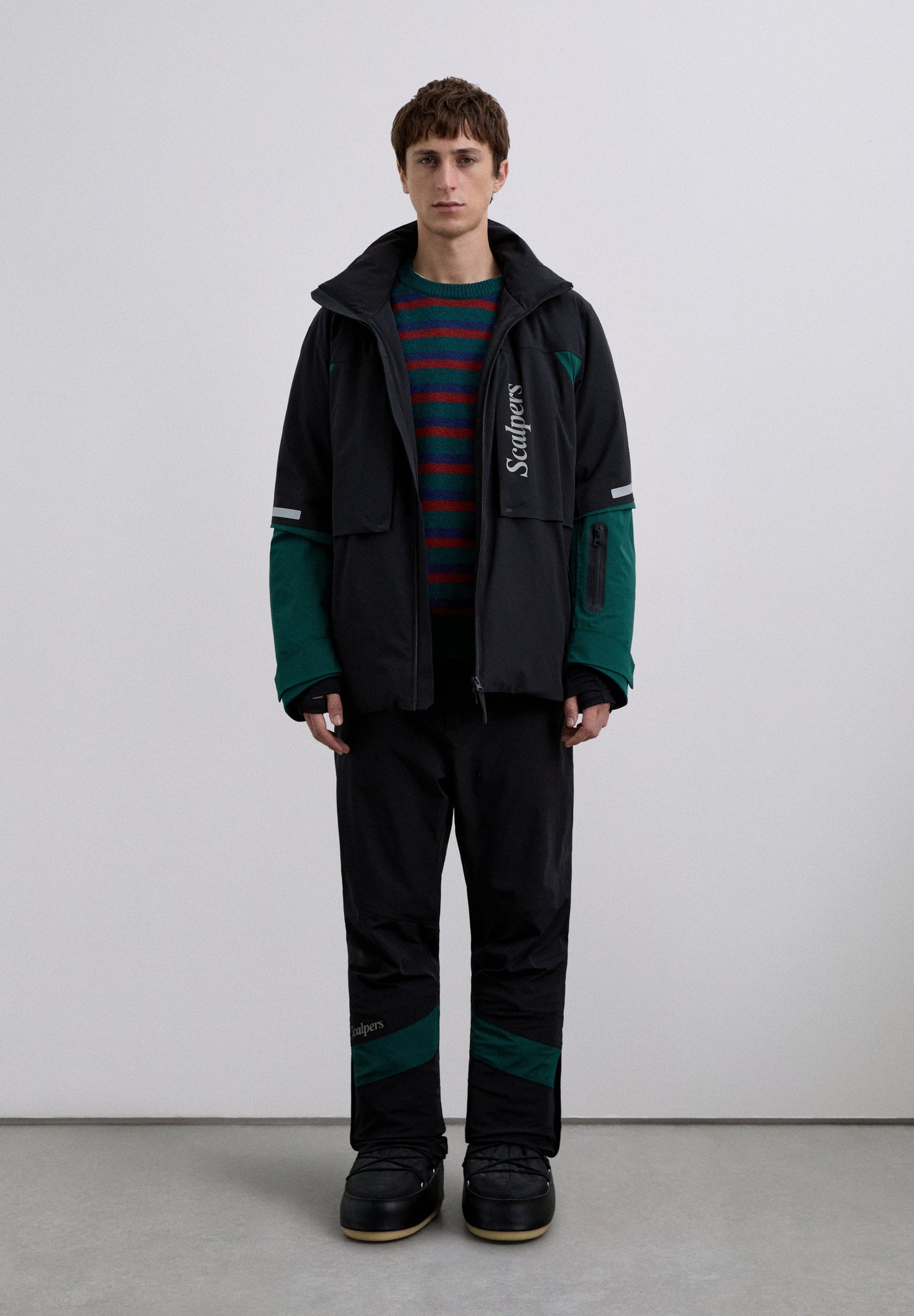 CHAQUETA DE ESQUÍ BICOLOR