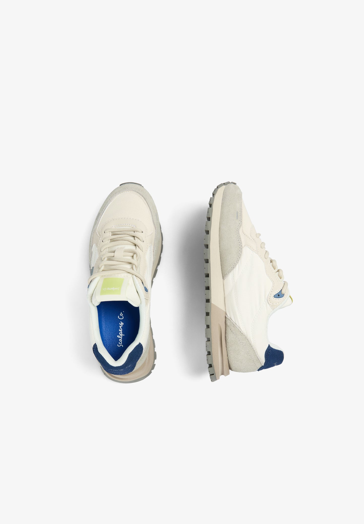 ZAPATILLAS CALAVERA CONTRASTE AZUL