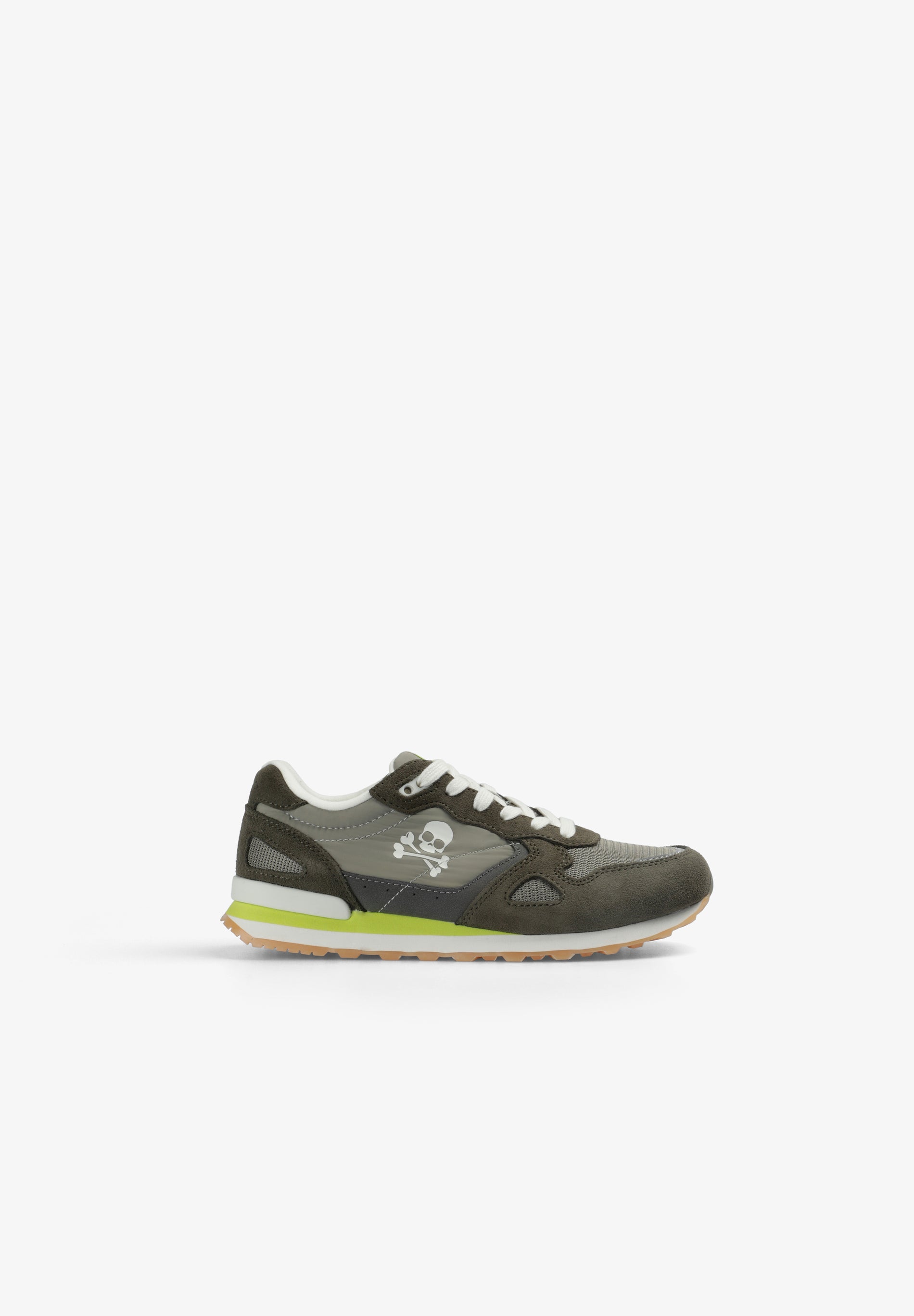 ZAPATILLAS CALAVERA SUELA CONTRASTE