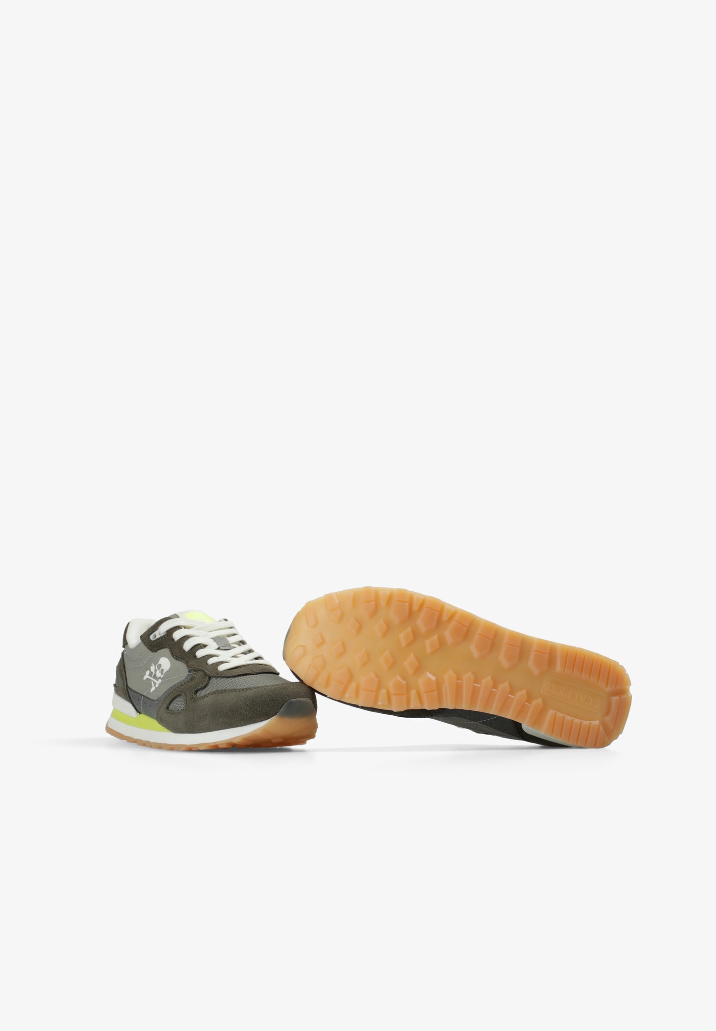 SNEAKERS CALAVERA SUELA CONTRASTE