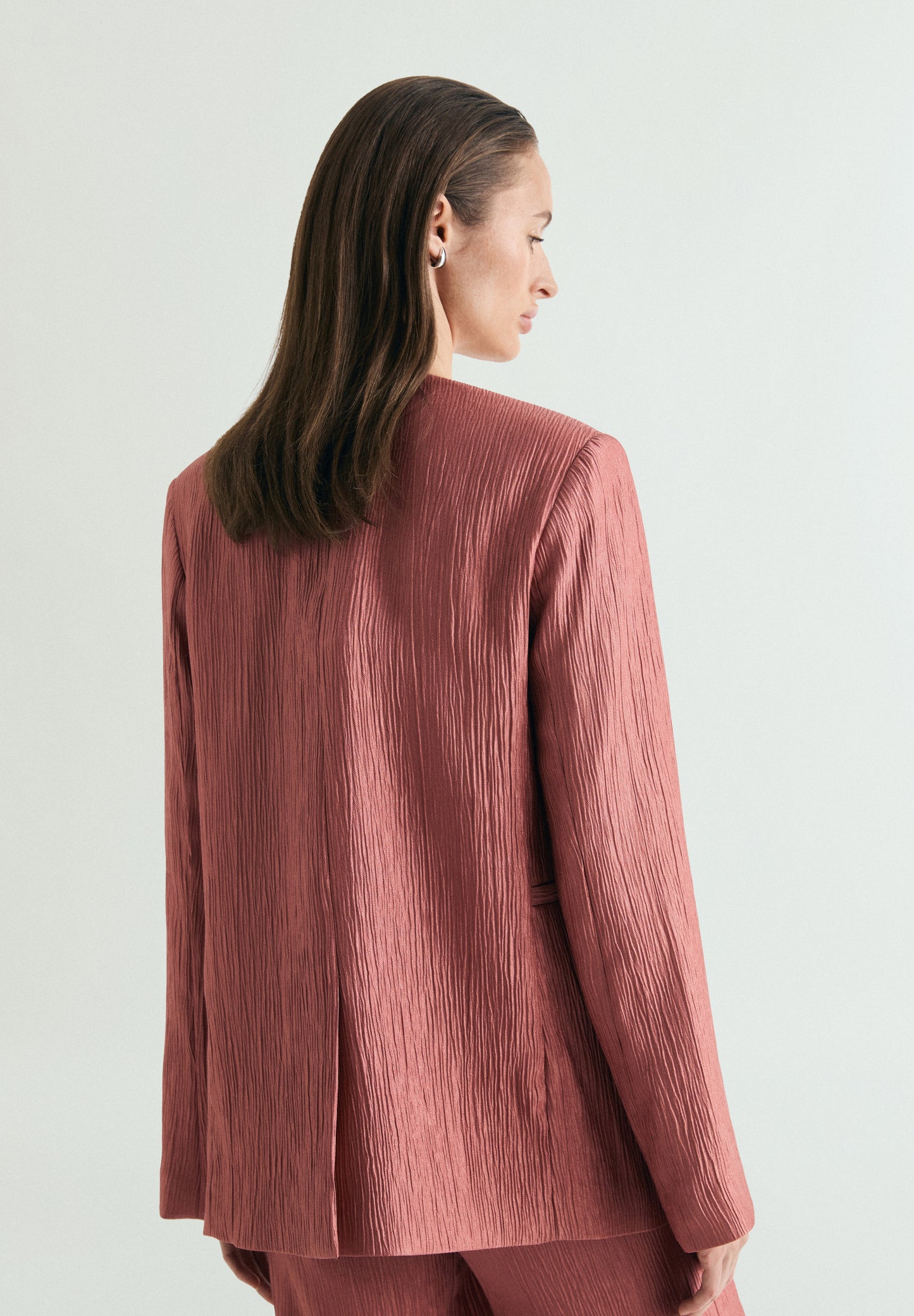 BLAZER RECTA TEXTURA