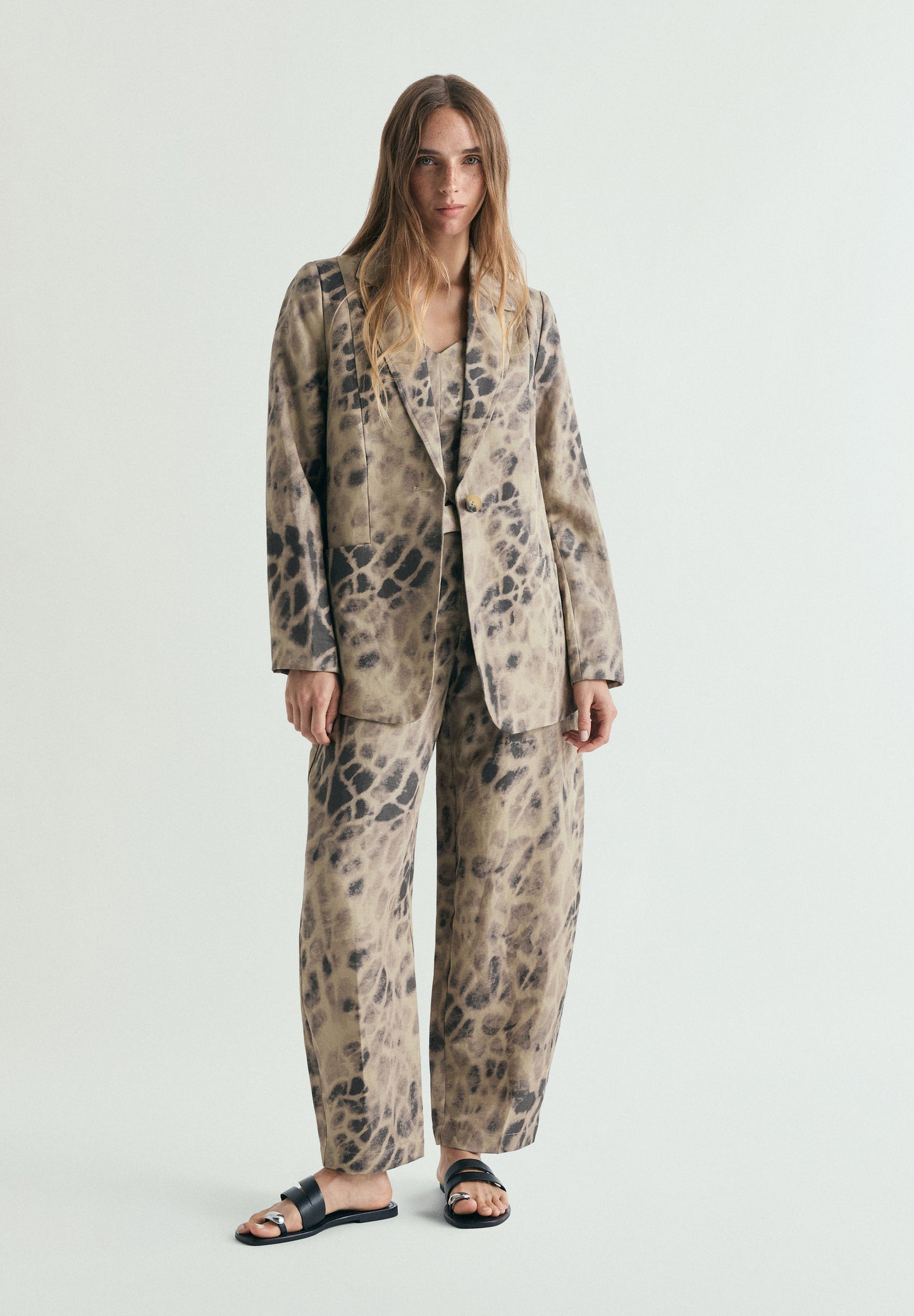 BLAZER LINO ESTAMPADA