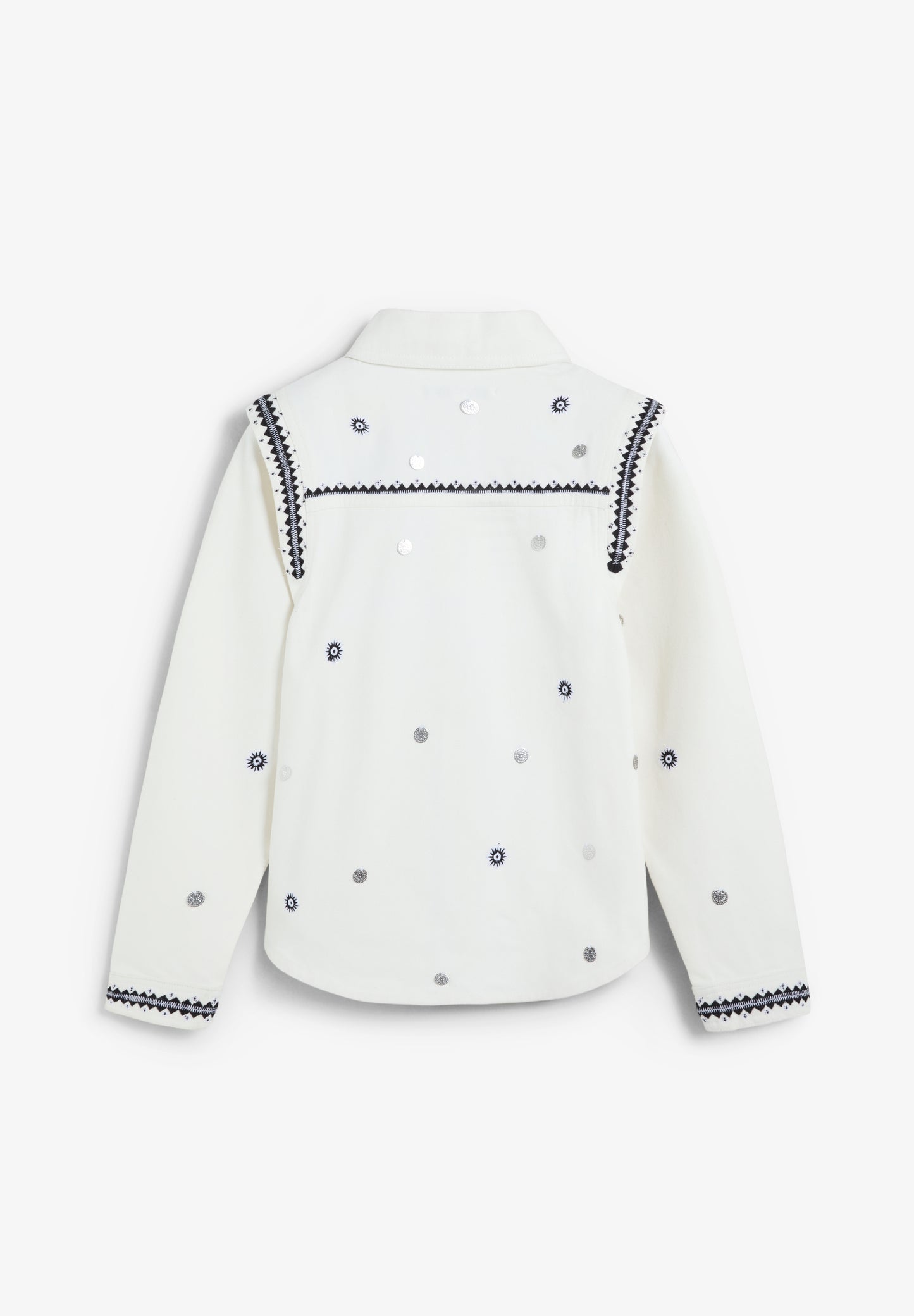 CAMISA DENIM PRINT ÉTNICO