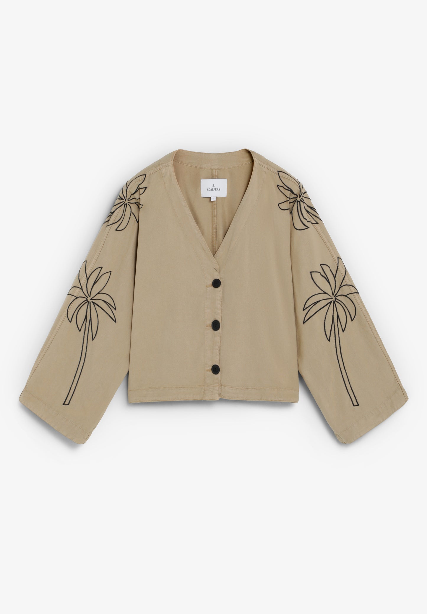 CAMISA FLUIDA BORDADA