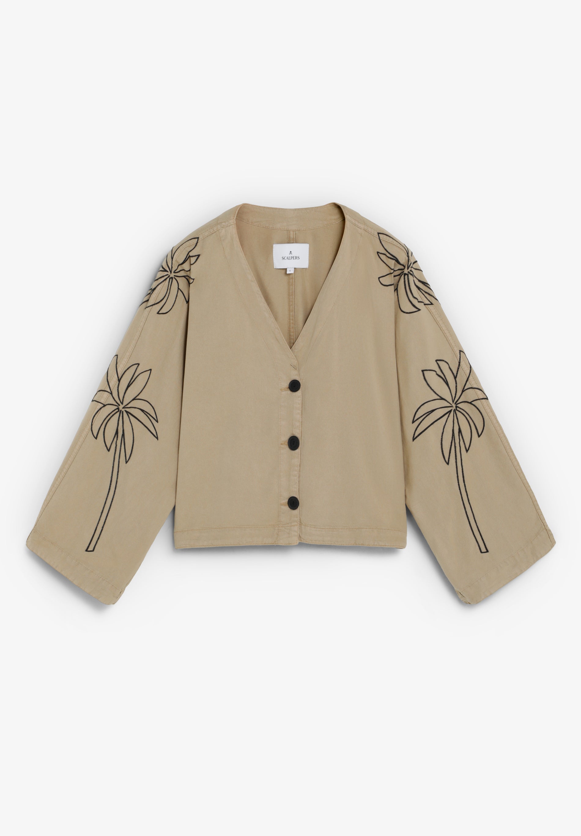 CAMISA FLUIDA BORDADA