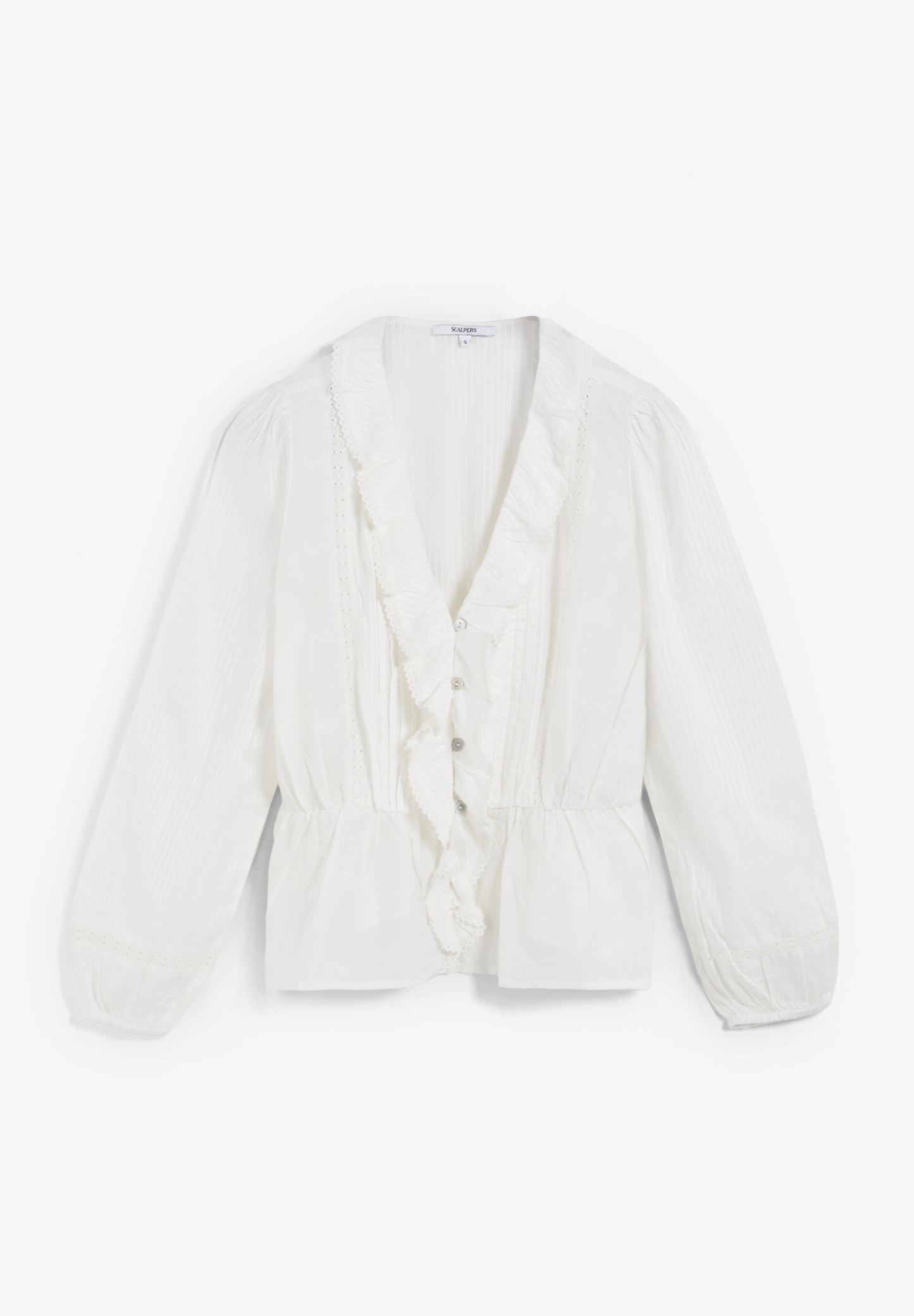 BLUSA FRUNCIDA VOLANTES