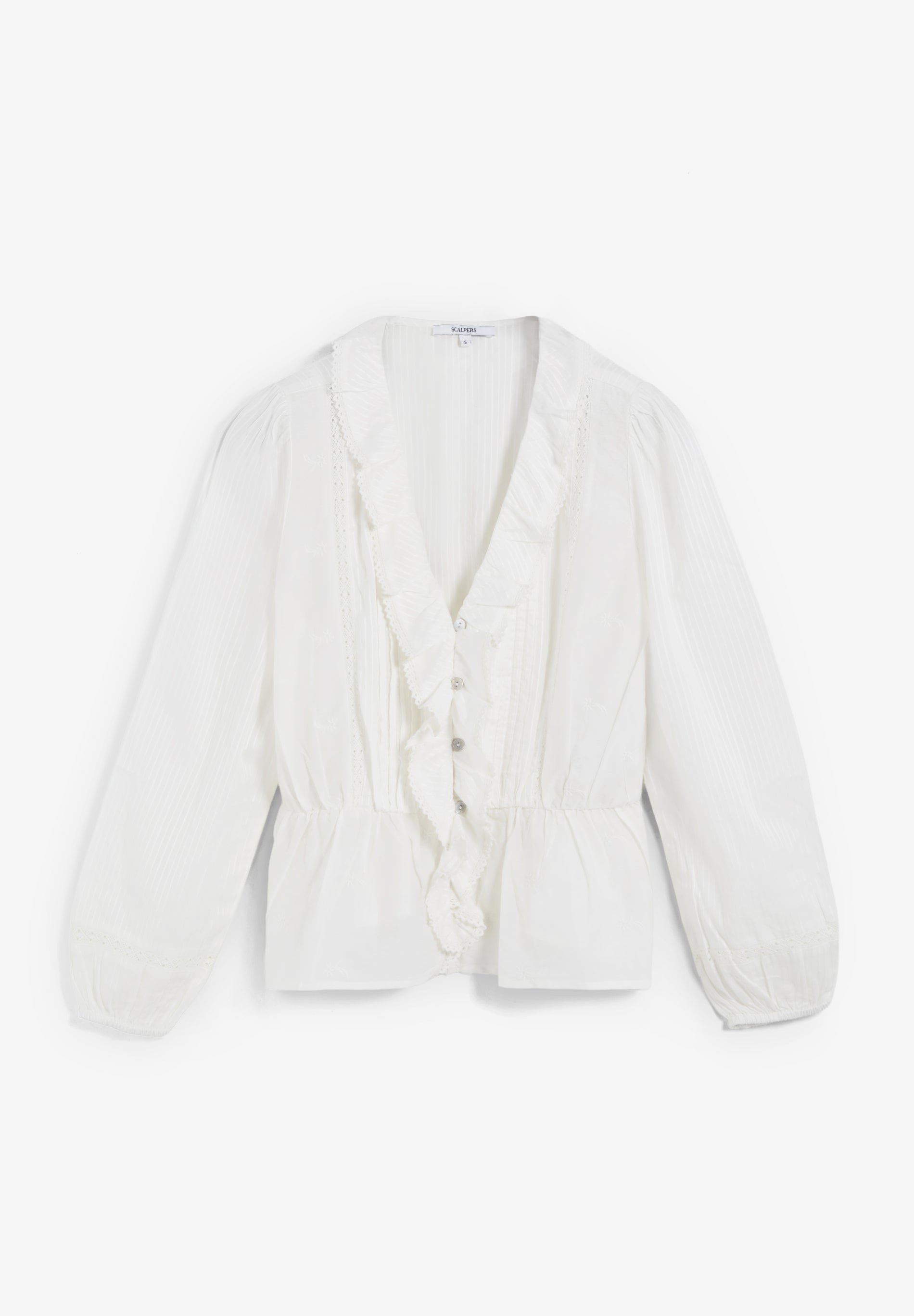 BLUSA FRUNCIDA VOLANTES