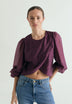 BLUSA SATINADA STRASS