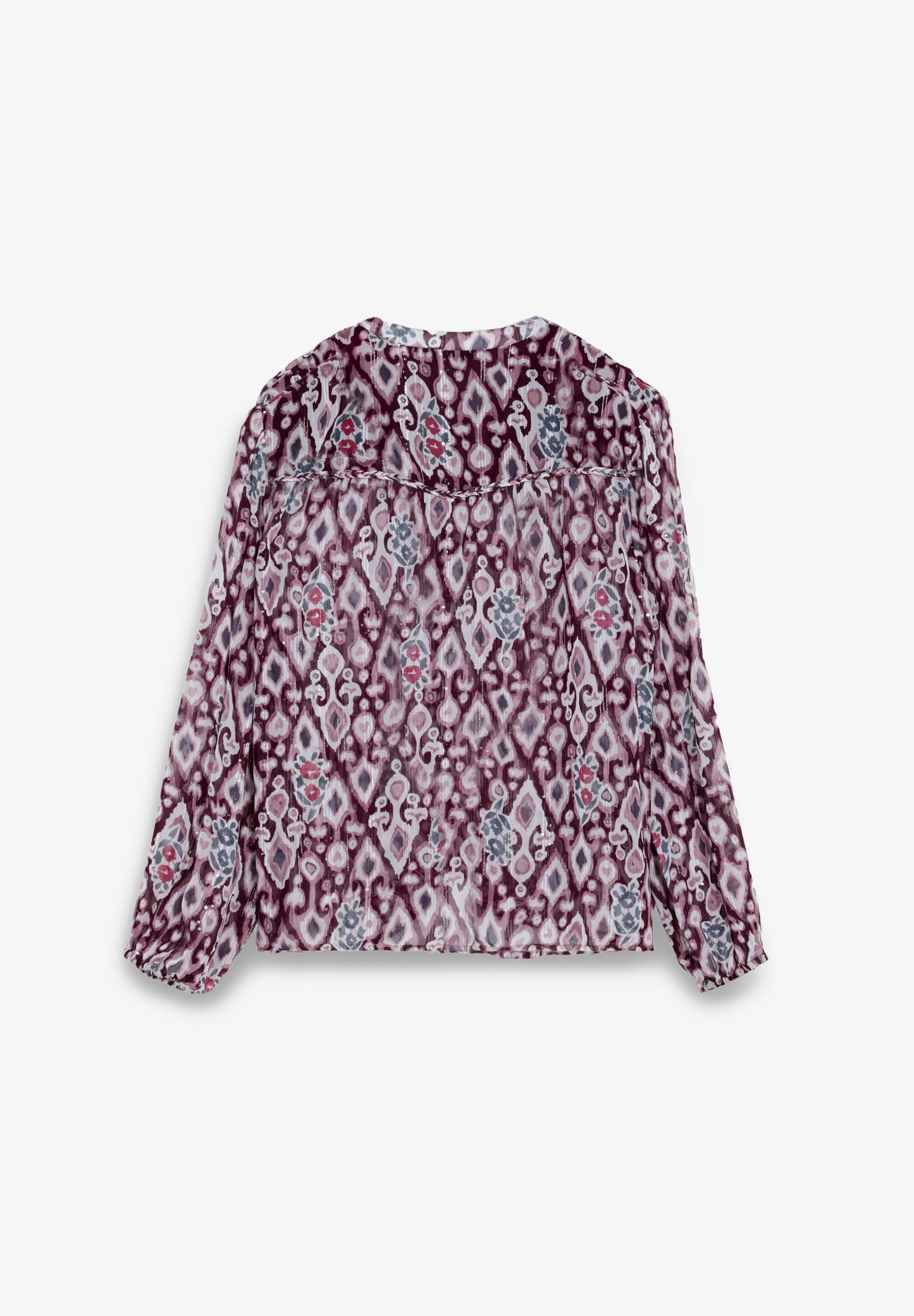 BLUSA FLUIDA ESTAMPADA