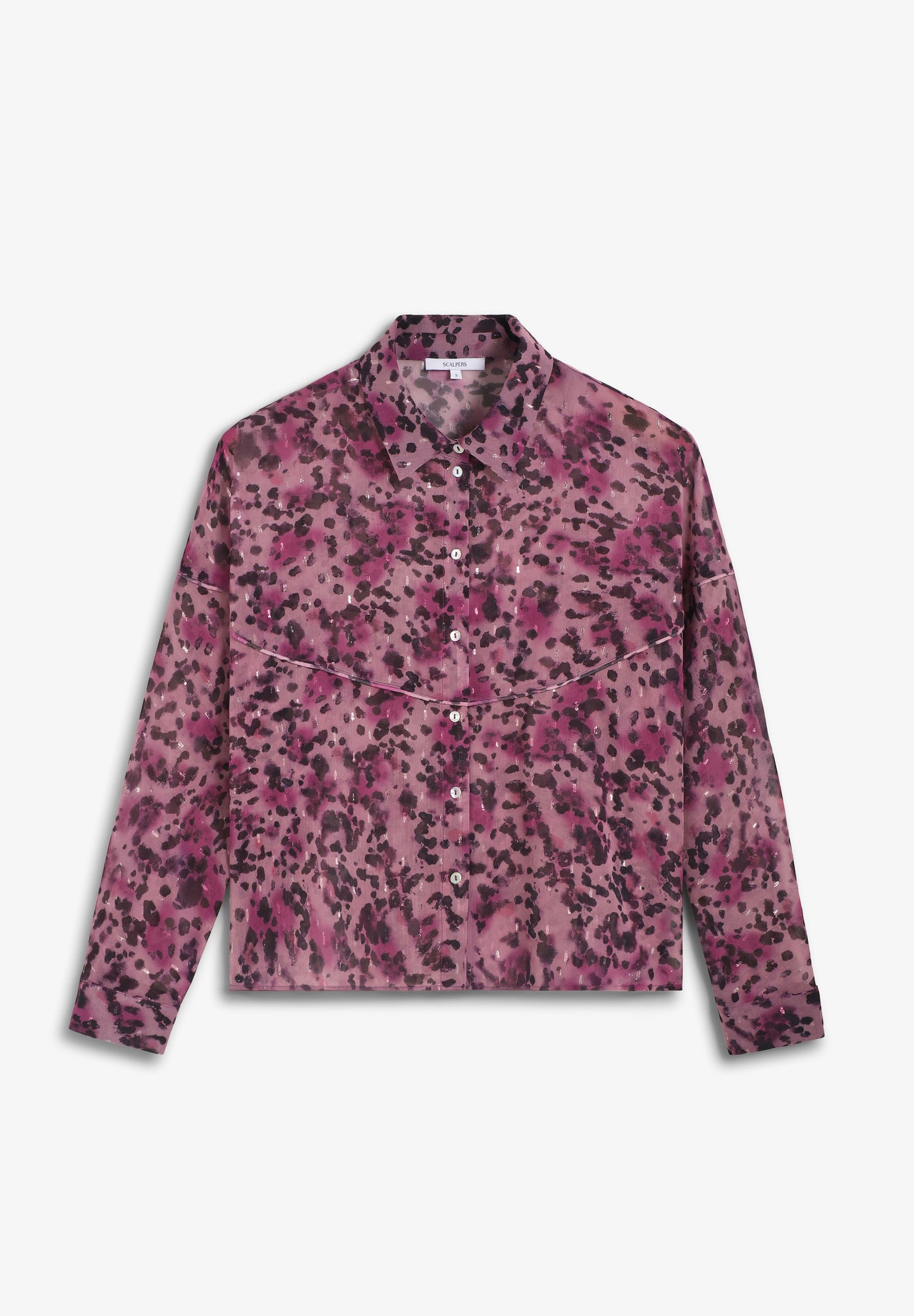 BLUSA FLUIDA ANIMAL PRINT