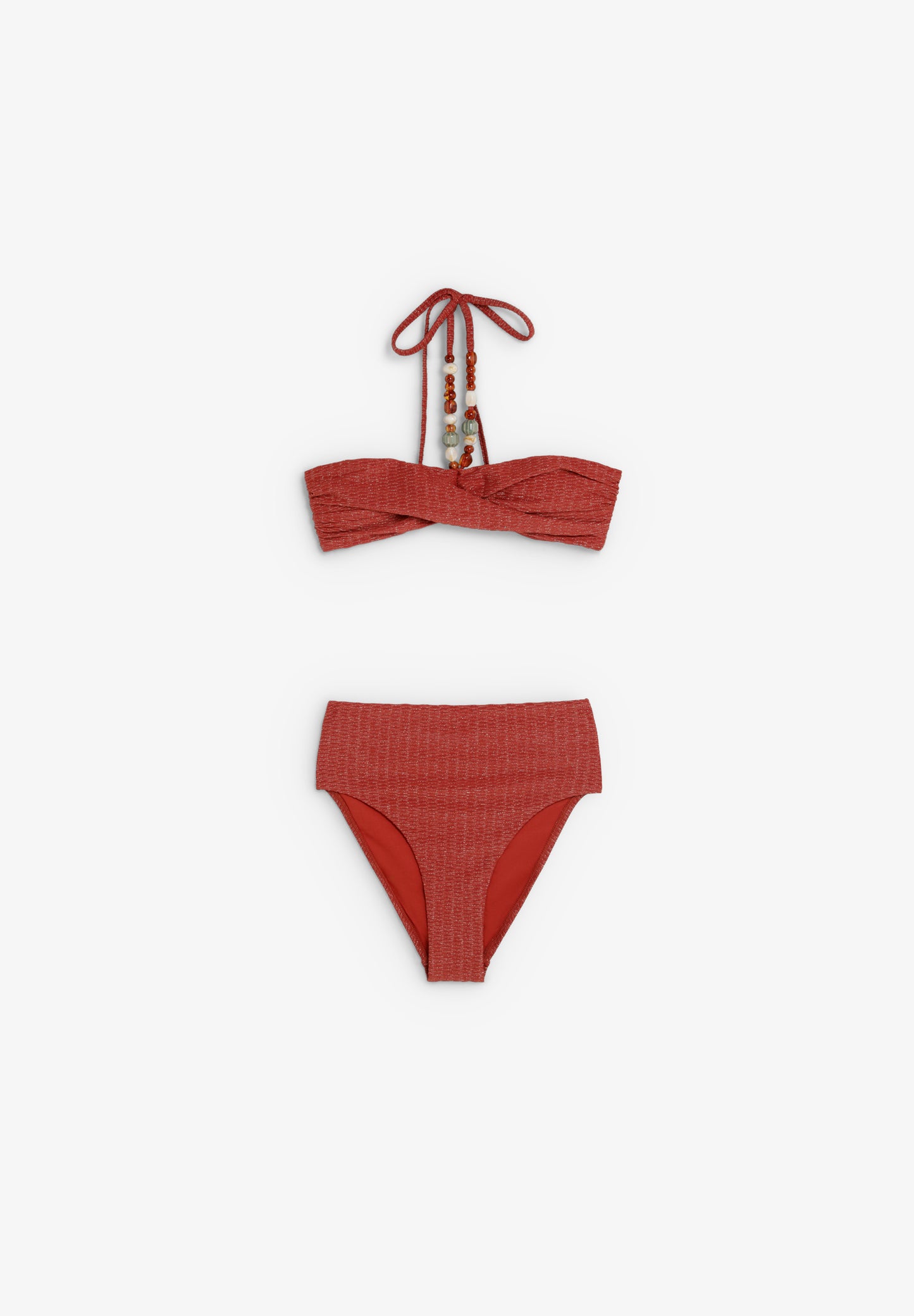 BIKINI LÚREX ABALORIOS
