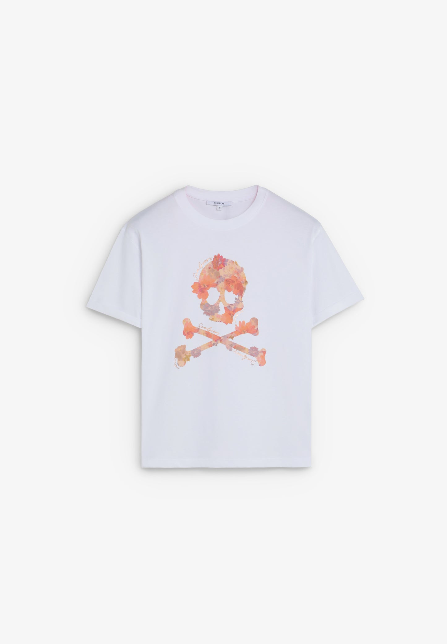 CAMISETA CALAVERA ESTAMPADA