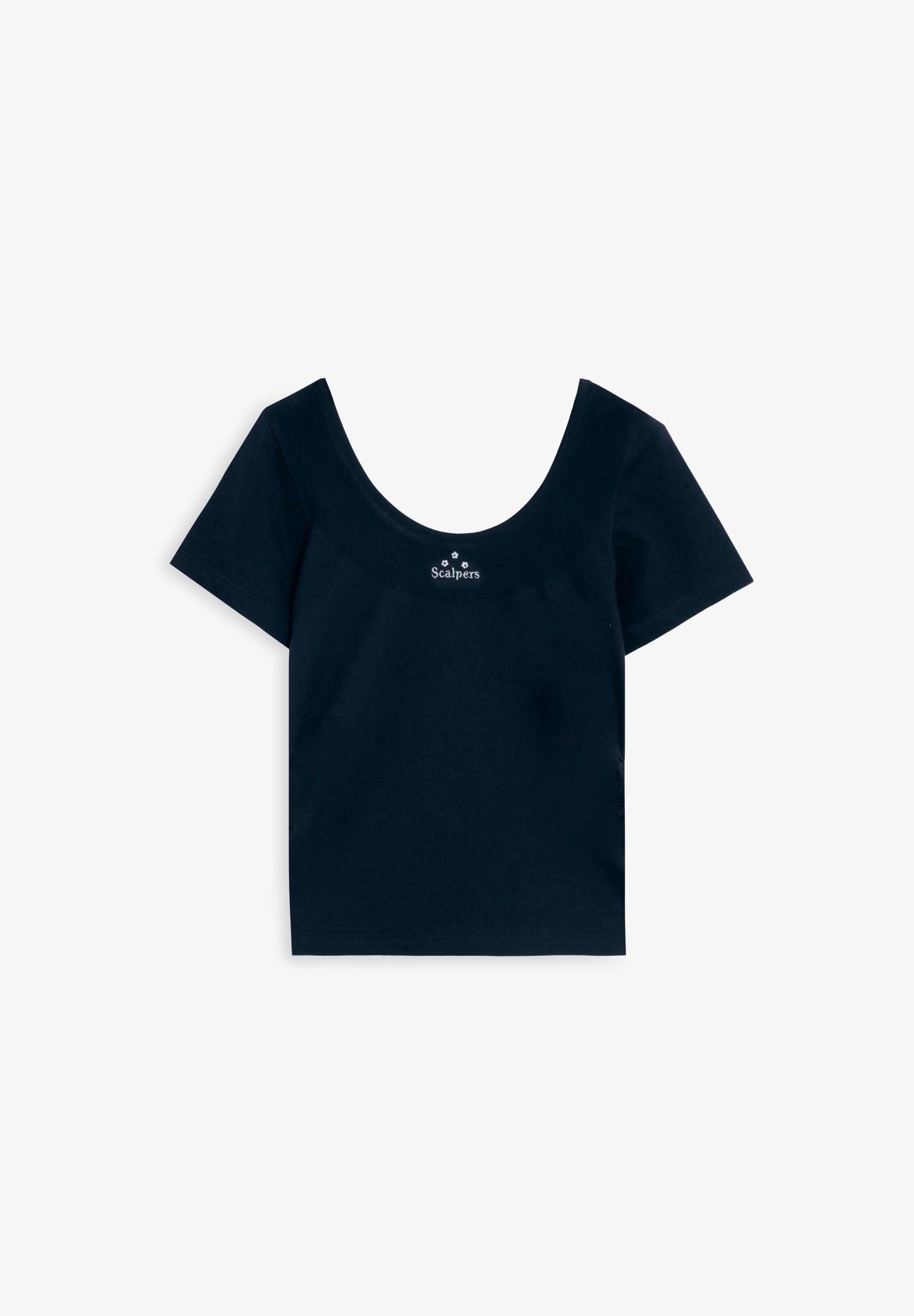 CAMISETA ESCOTE REDONDO ABALORIOS