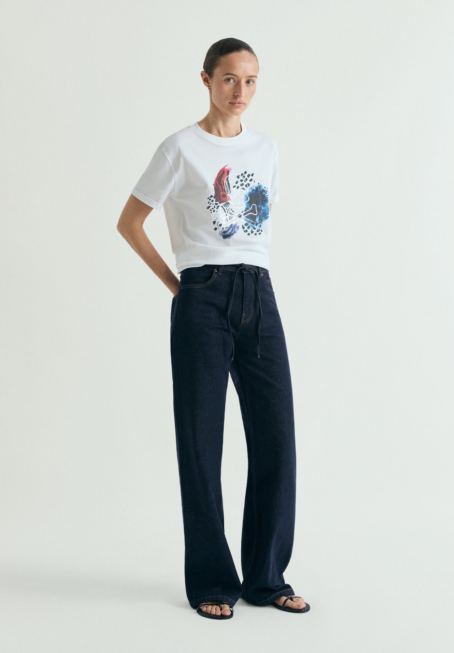 CAMISETA PRINT CALAVERA