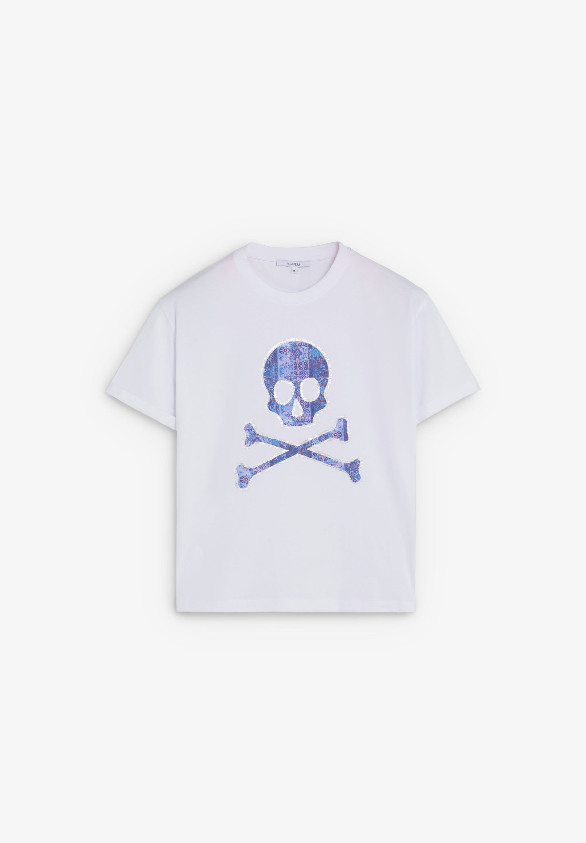 CAMISETA CALAVERA ESTAMPADA